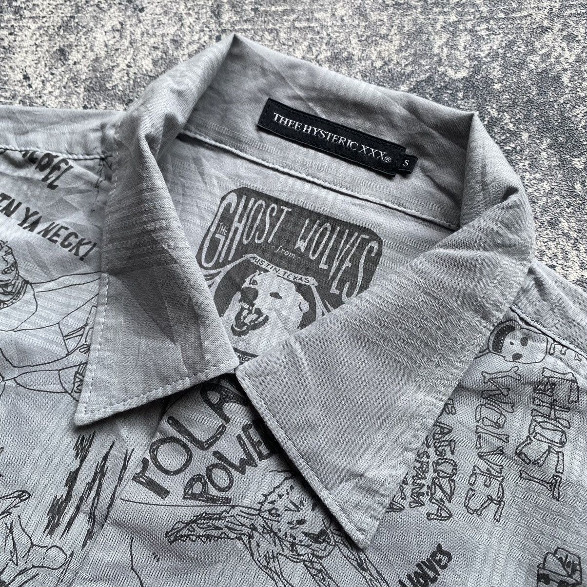 Hysteric Glamour 🔥HYSTERIC GLAMOUR x THE GHOST WOLVES SHIRT. Size US S / EU 44-46 / 1 - 9 Thumbnail