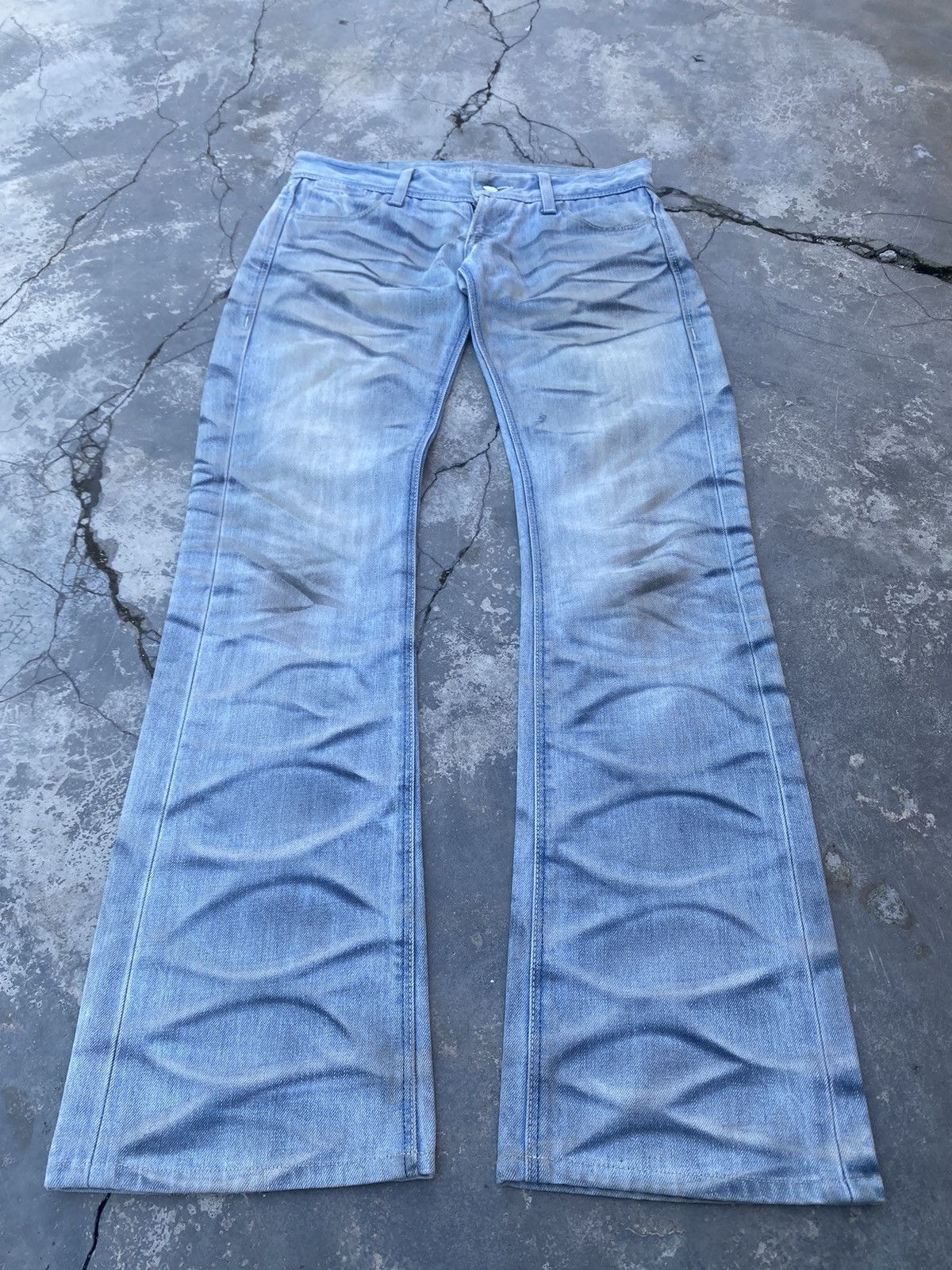 If Six Was Nine 🔥MURDER LICENCE🔥 TIGER STRIPE FLARE Size US 30 / EU 46 - 2 Thumbnail