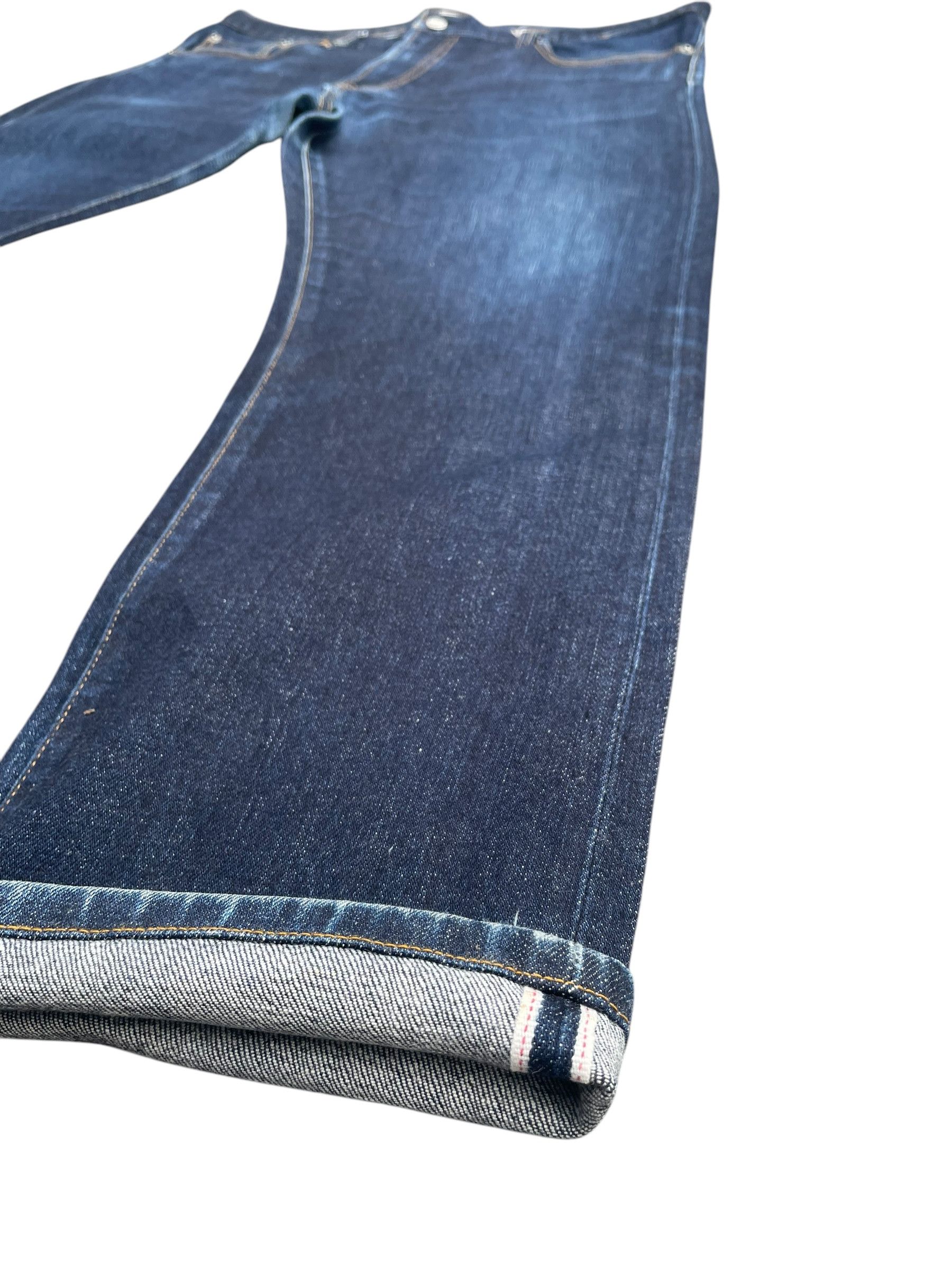 Japanese Brand Uniqlo Redline Selvedge Denim Size US 37 - 3 Thumbnail