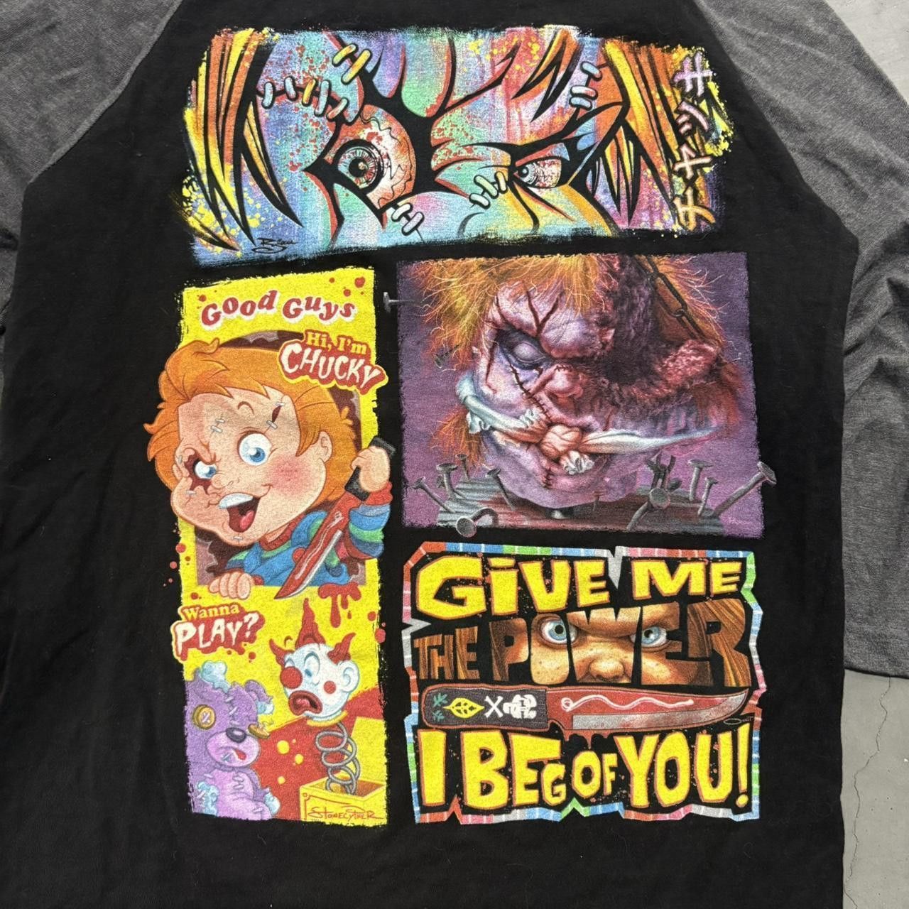 Vintage Crazy Vintage Y2K/2000s Halloween Horror Nights 2023 Chucky Scary Graphic Tee! Size US XS / EU 42 / 0 - 2 Thumbnail