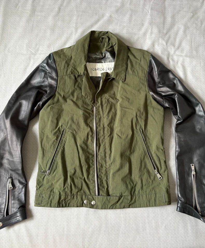Yohji Yamamoto Giorgio Brato Vintage Leather Jacket Coat-2506 Size M / US 6-8 / IT 42-44 - 2 Thumbnail