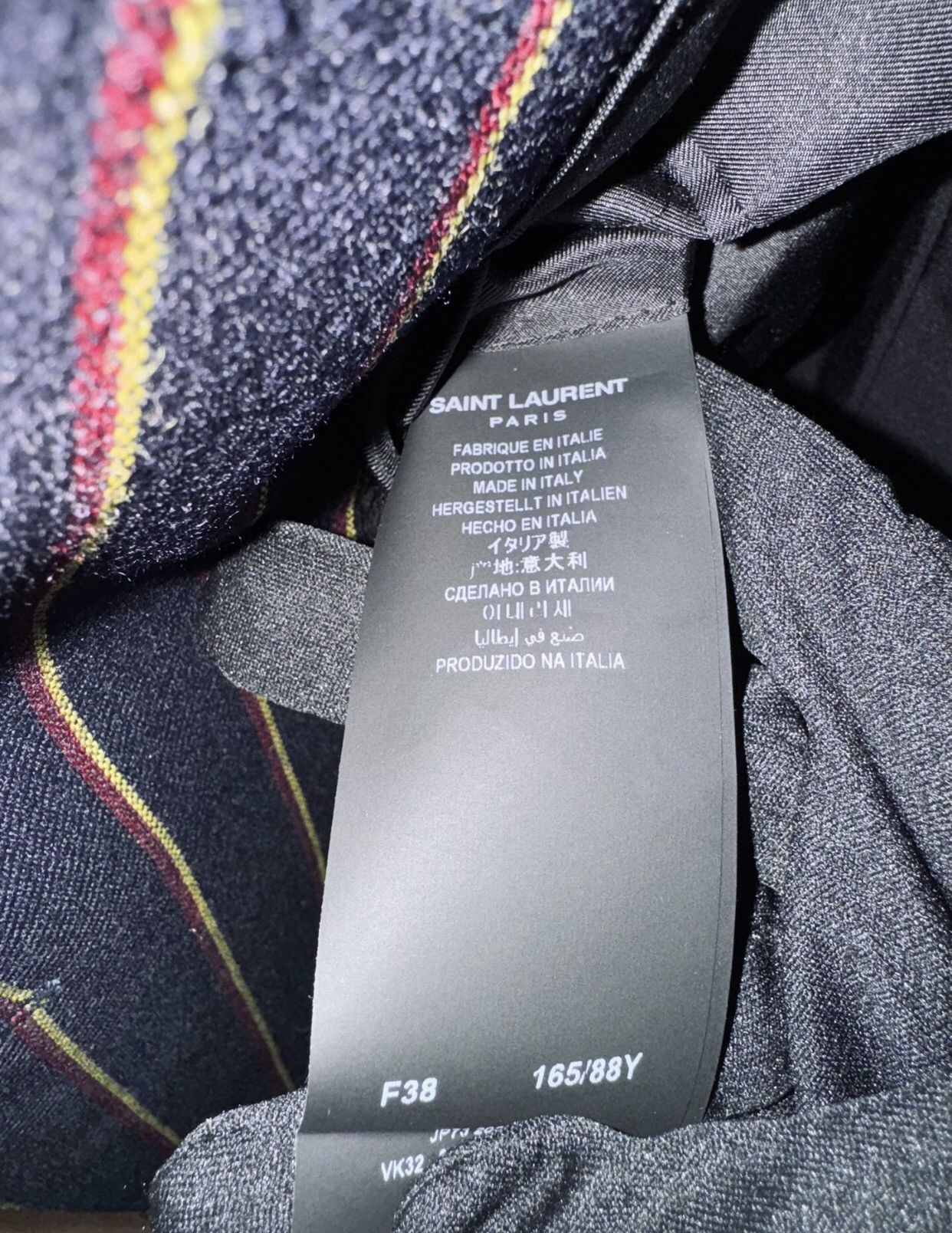Saint Laurent Paris × Yves Saint Laurent Saint Laurent SLP striped double breasted suit2412-Nextarrow Size XS / US 0-2 / IT 36-38 - 7 Thumbnail
