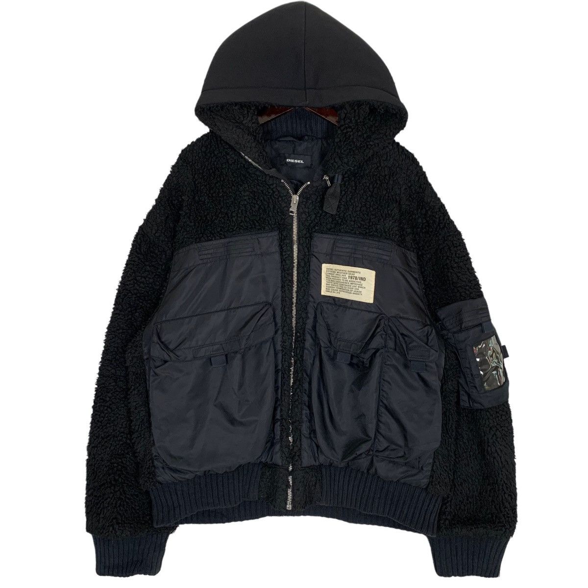 Diesel × Vintage Diesel Bomber Jacket Diesel Light Jacket Size US XL / EU 56 / 4 - 1 Thumbnail