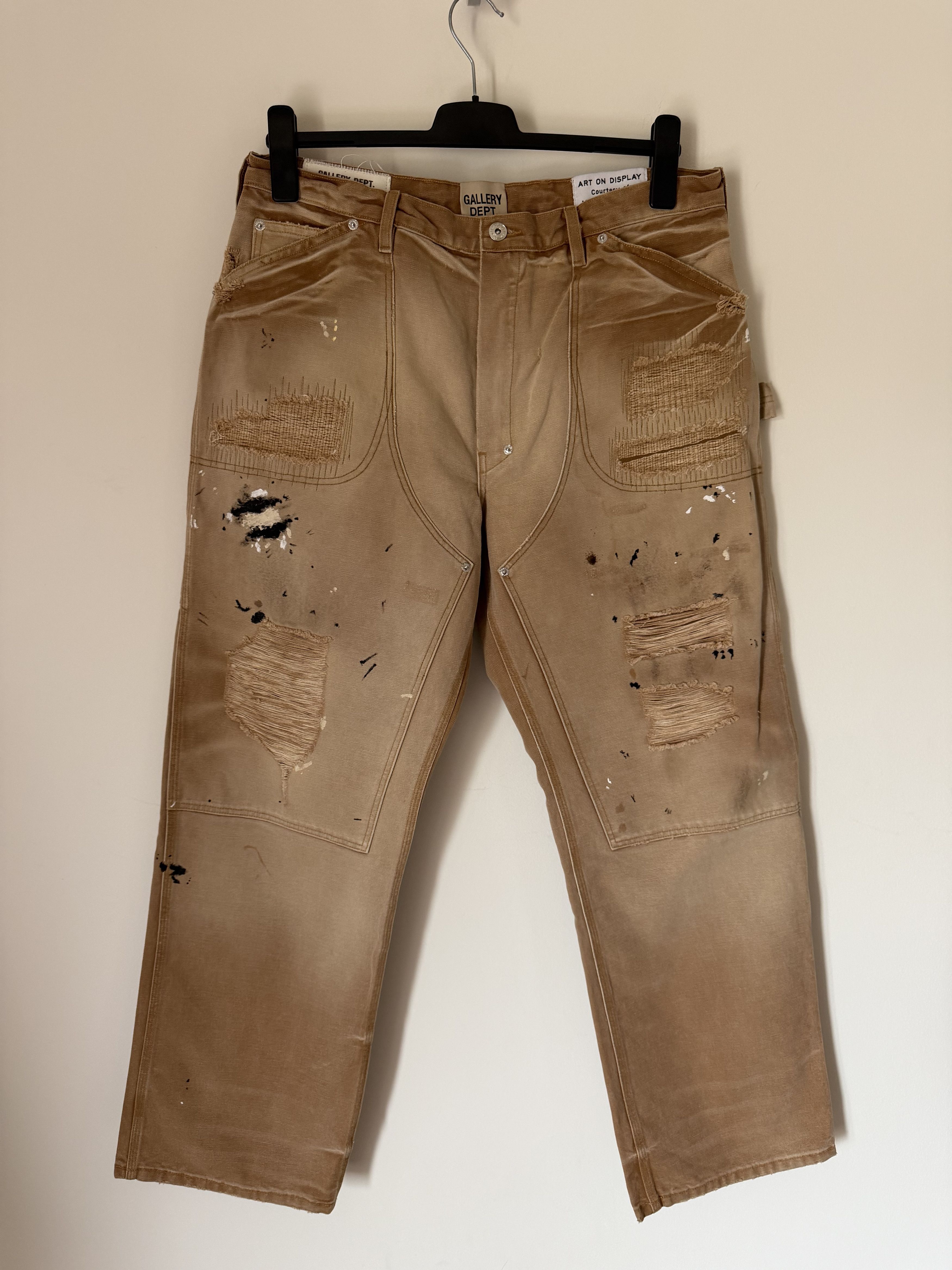 Gallery Dept. Gallery Dept. Branko Carpenter Pants in Tan Size US 36 / EU 52 - 1 Thumbnail