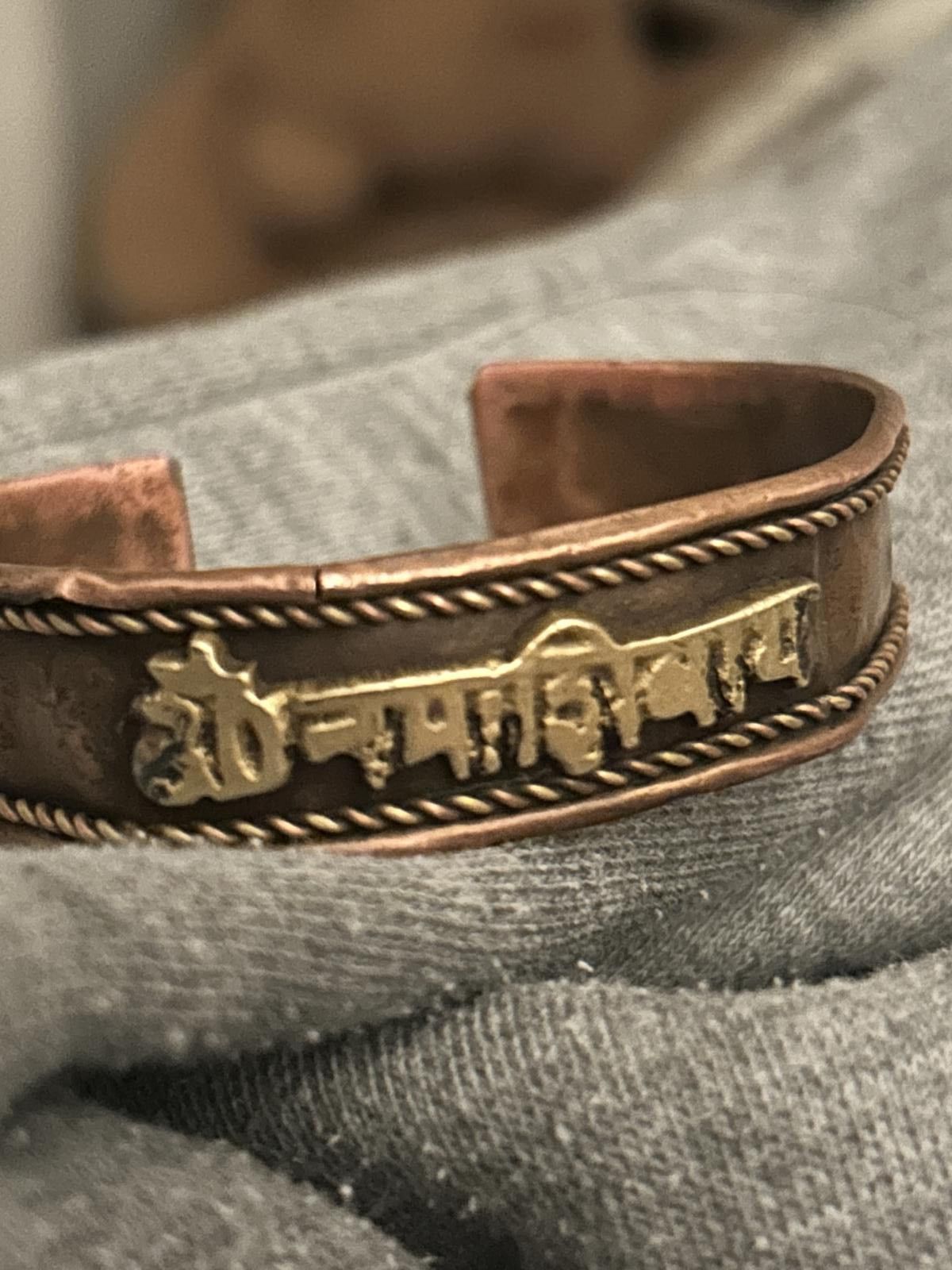 Other Vintage 80s–90s Copper Cuff Bracelet | Adjustable | Size ONE SIZE - 4 Thumbnail