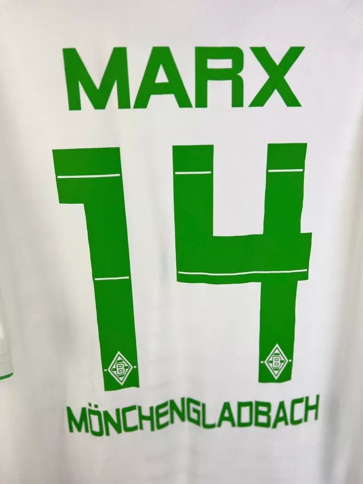 Kappa Borussia Monchengladbach 2013-14 Home Matchworn FOOTBALL Size US XL / EU 56 / 4 - 13 Thumbnail