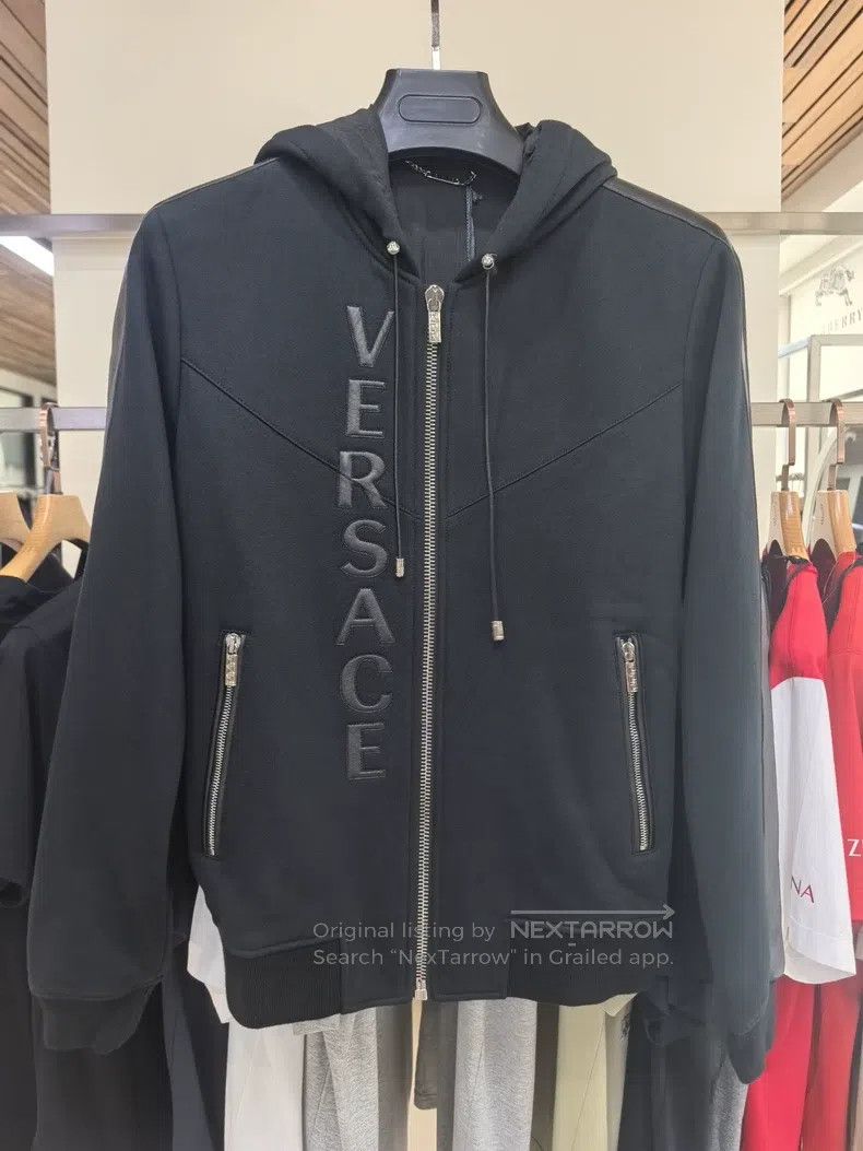 Versace Versace Black casual hoodie jacket Size US XS / EU 42 / 0 - 1 Thumbnail