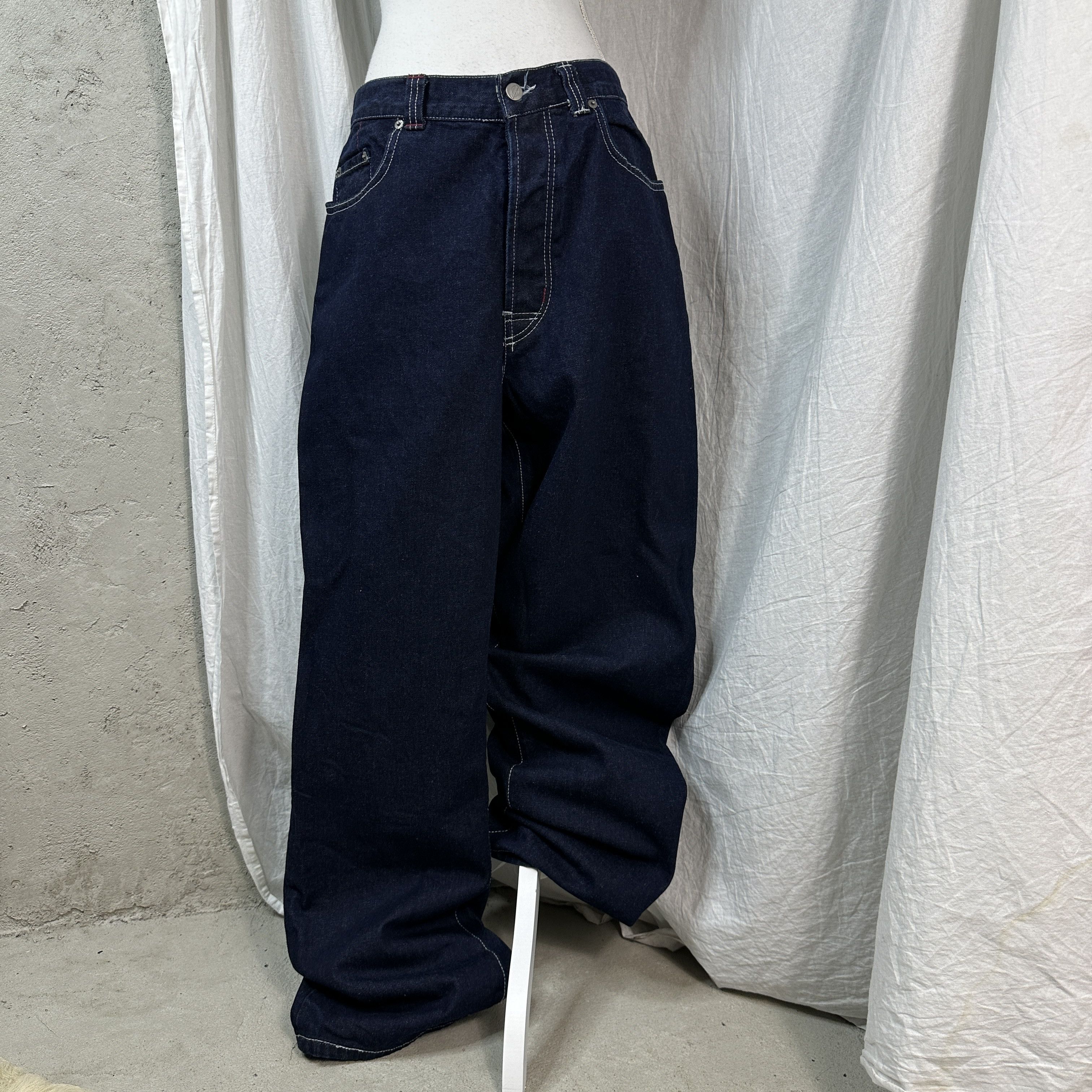 Dickies × Vintage Vintage Dickies Wide Leg Hip-Hop Jeans Size 24" / US 00 / IT 34 - 2 Thumbnail
