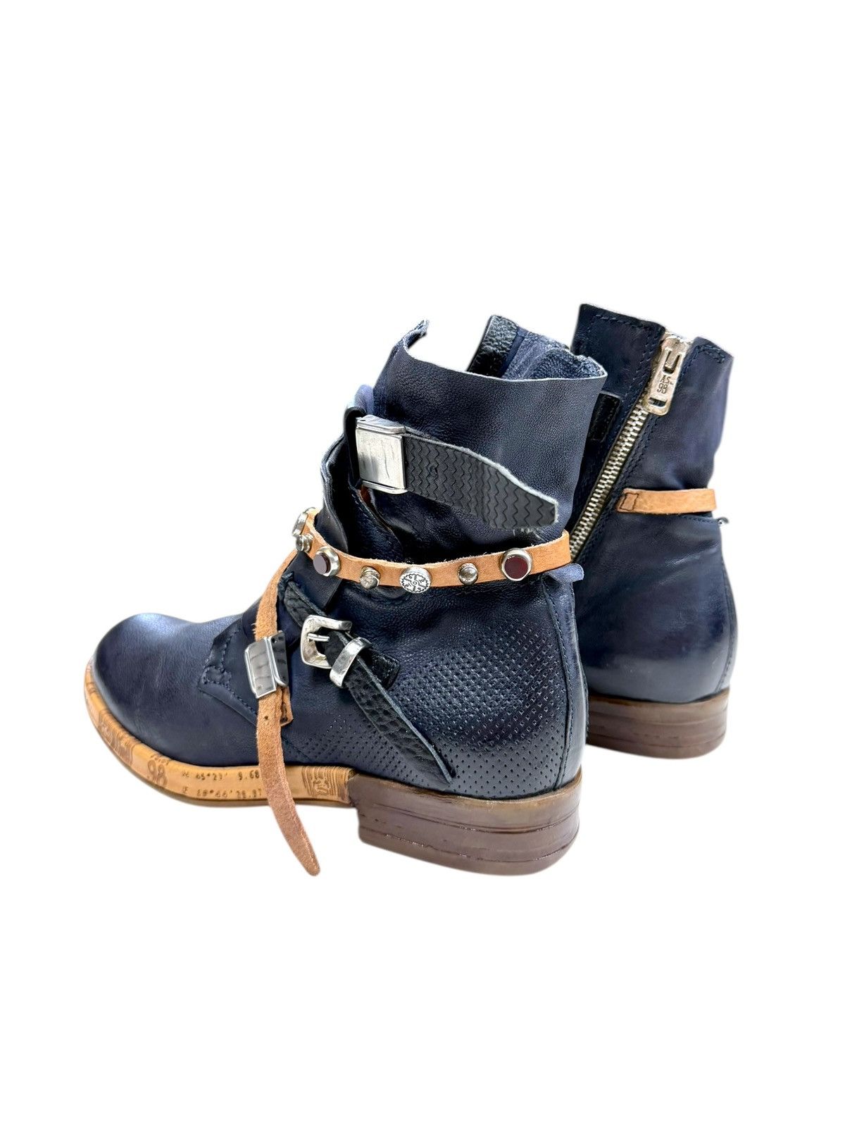 A.S.98 Vintage A.S. 98 Leather Boots Avantgarde Airstep Guidi style Size US 9 / IT 39 - 5 Thumbnail