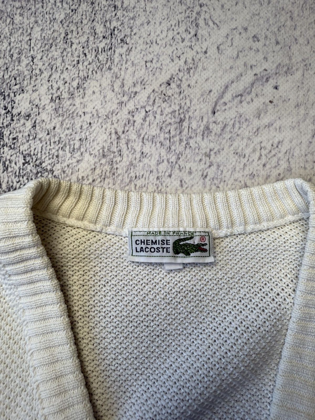 Lacoste Chemise Lacoste Vest Sweater Made In France Size US M / EU 48-50 / 2 - 10 Thumbnail
