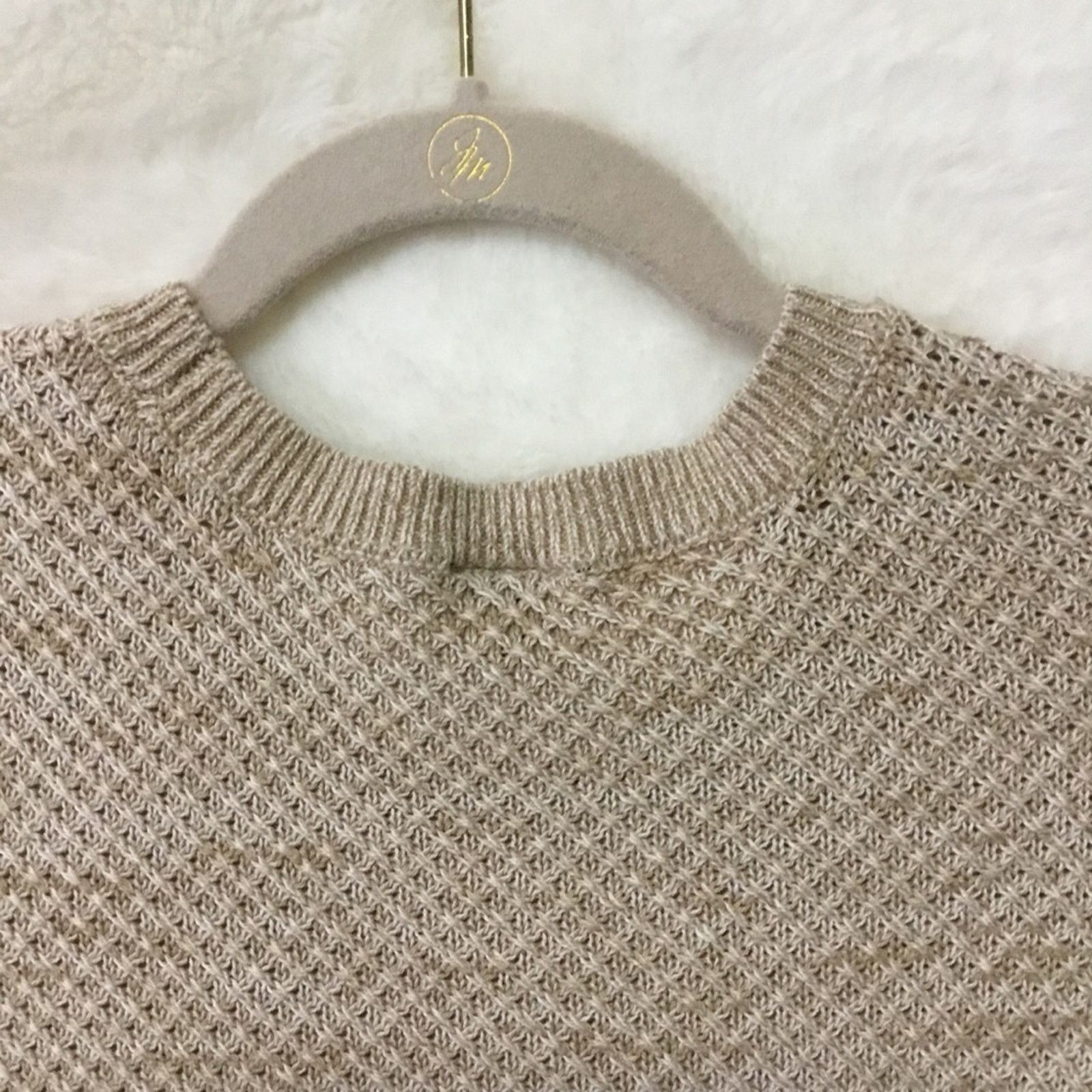 Ann Taylor Ann Taylor Light Brown Side Button Sweater Size S / US 4 / IT 40 - 11 Thumbnail
