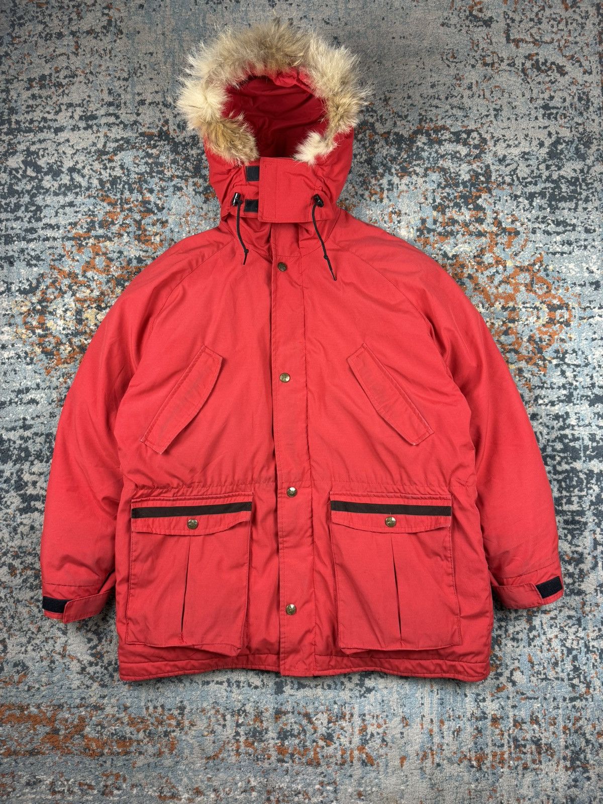 Vintage 70s Snow Goose pre Canada goose down filled parka