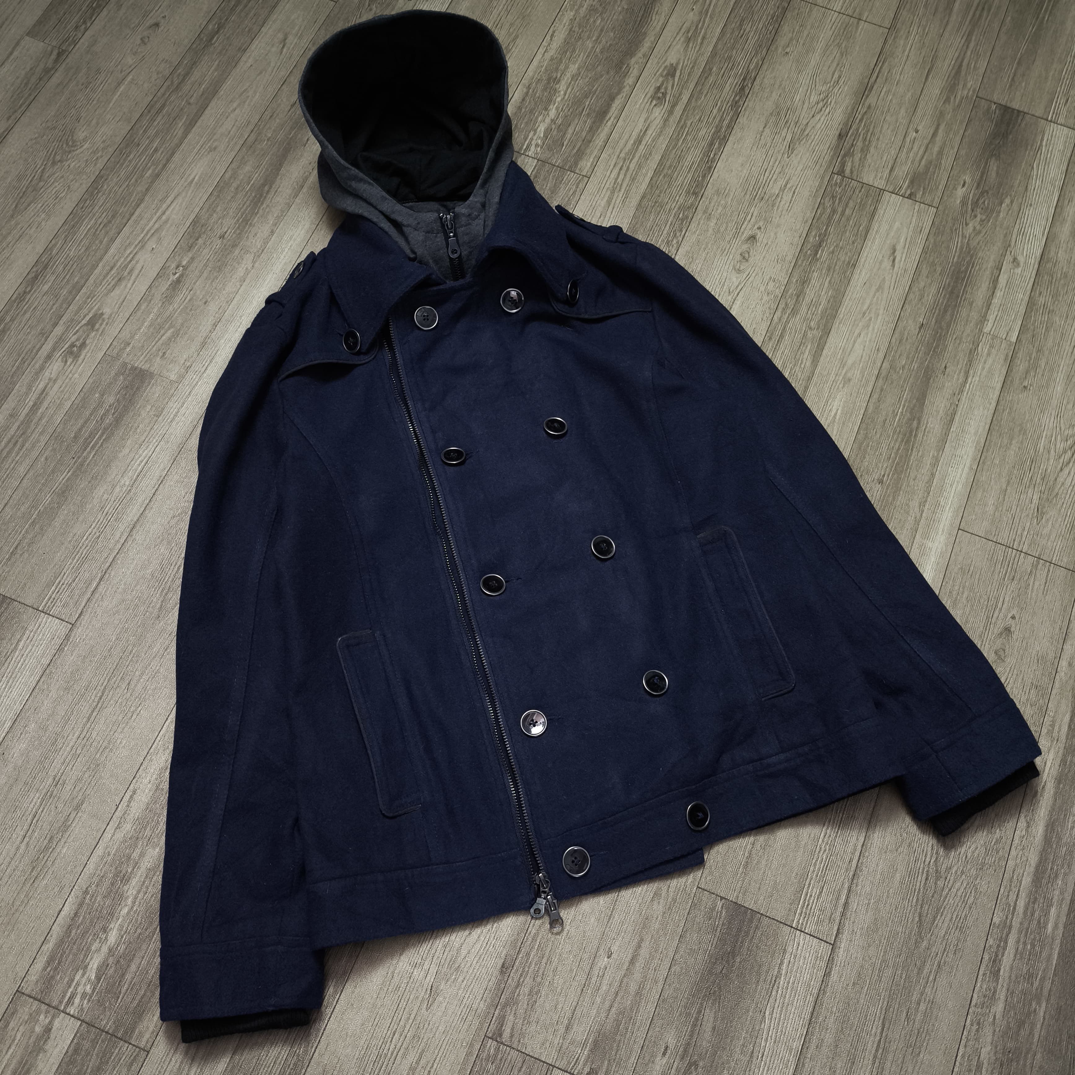 If Six Was Nine 2000s Japanese brand In The Attic 2 Layer Napoleon Jacket Size US L / EU 52-54 / 3 - 7 Thumbnail