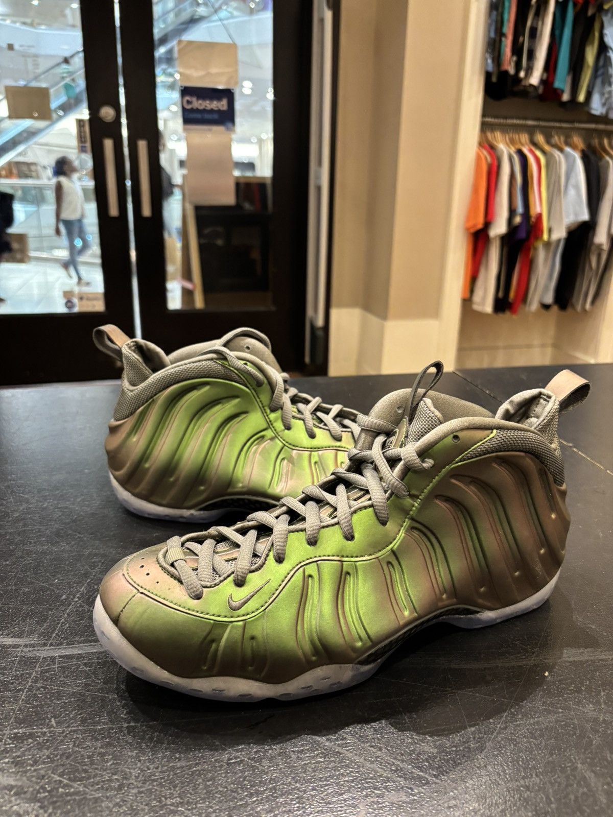 Nike Nike Air Foamposite One Iridescent (Women's) Size US 10.5 / EU 43-44 - 1 Thumbnail