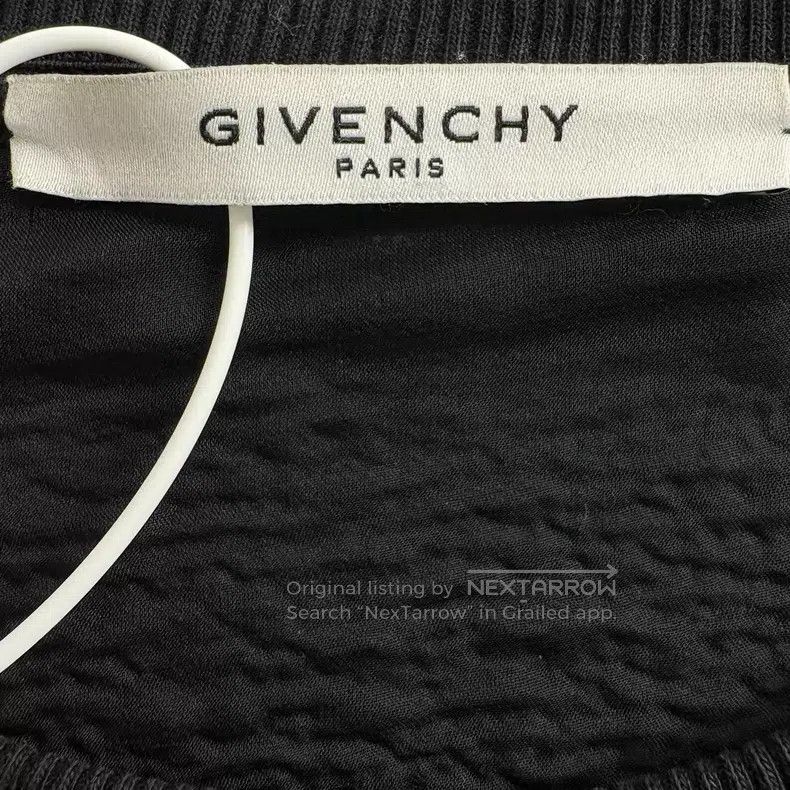 Givenchy Givenchy Ripped Crewneck Long Sleeve Sweatshirt Size US M / EU 48-50 / 2 - 3 Thumbnail