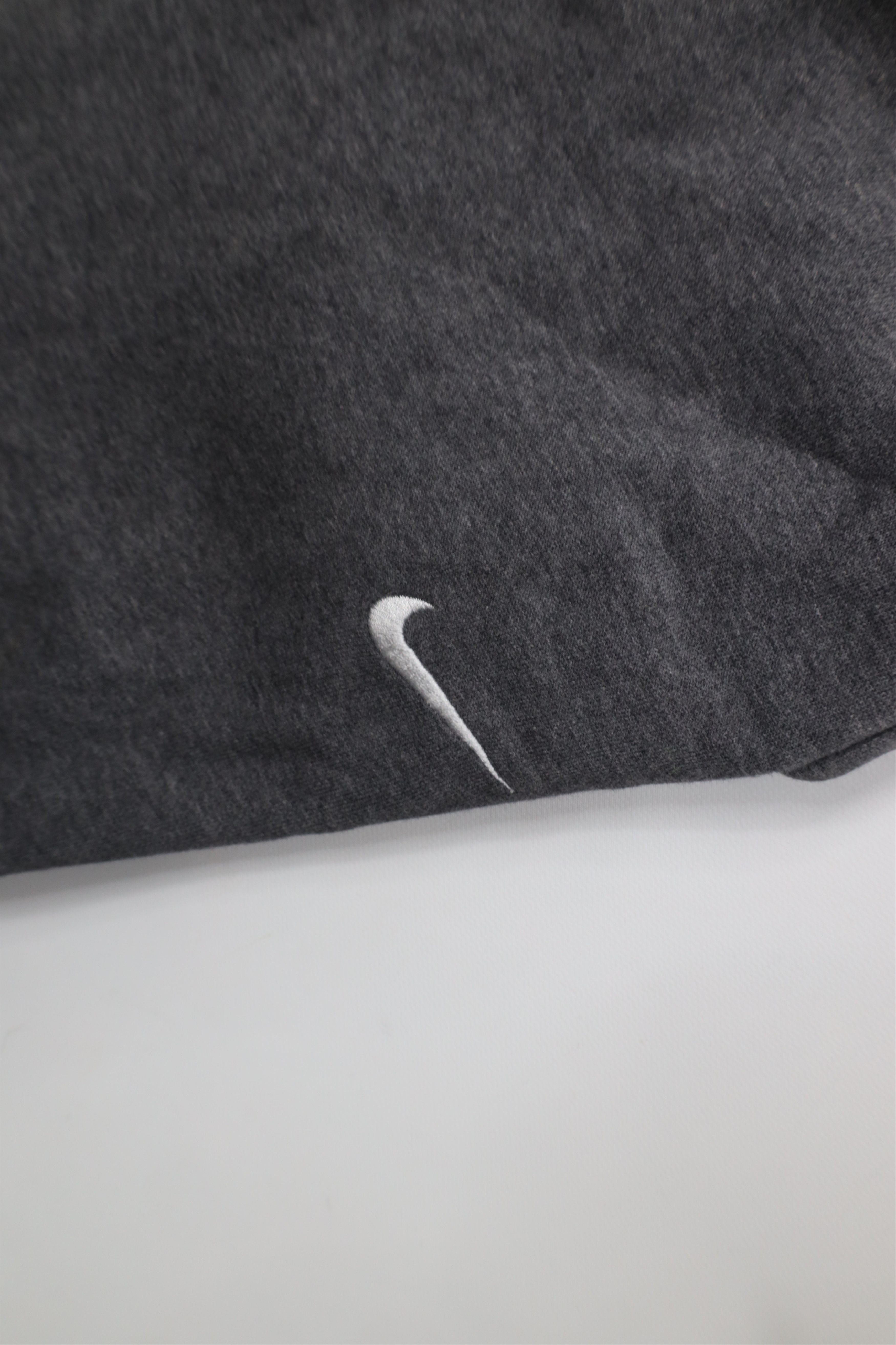 Nike Vintage Nike Mini Swoosh Wide Leg Sweatpants Pants Gray Size US 38 / EU 54 - 6 Thumbnail