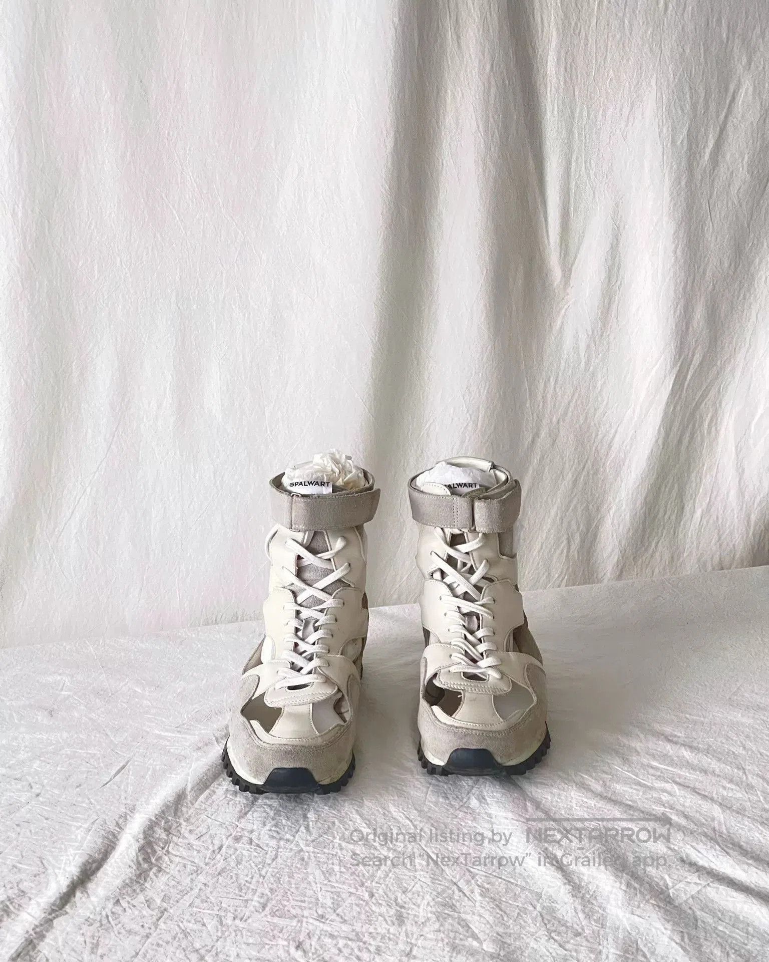 Comme des Garcons Homme Plus Spalwart Hollow Boxing Sports Shoes. Size US 9 / EU 42 - 2 Thumbnail