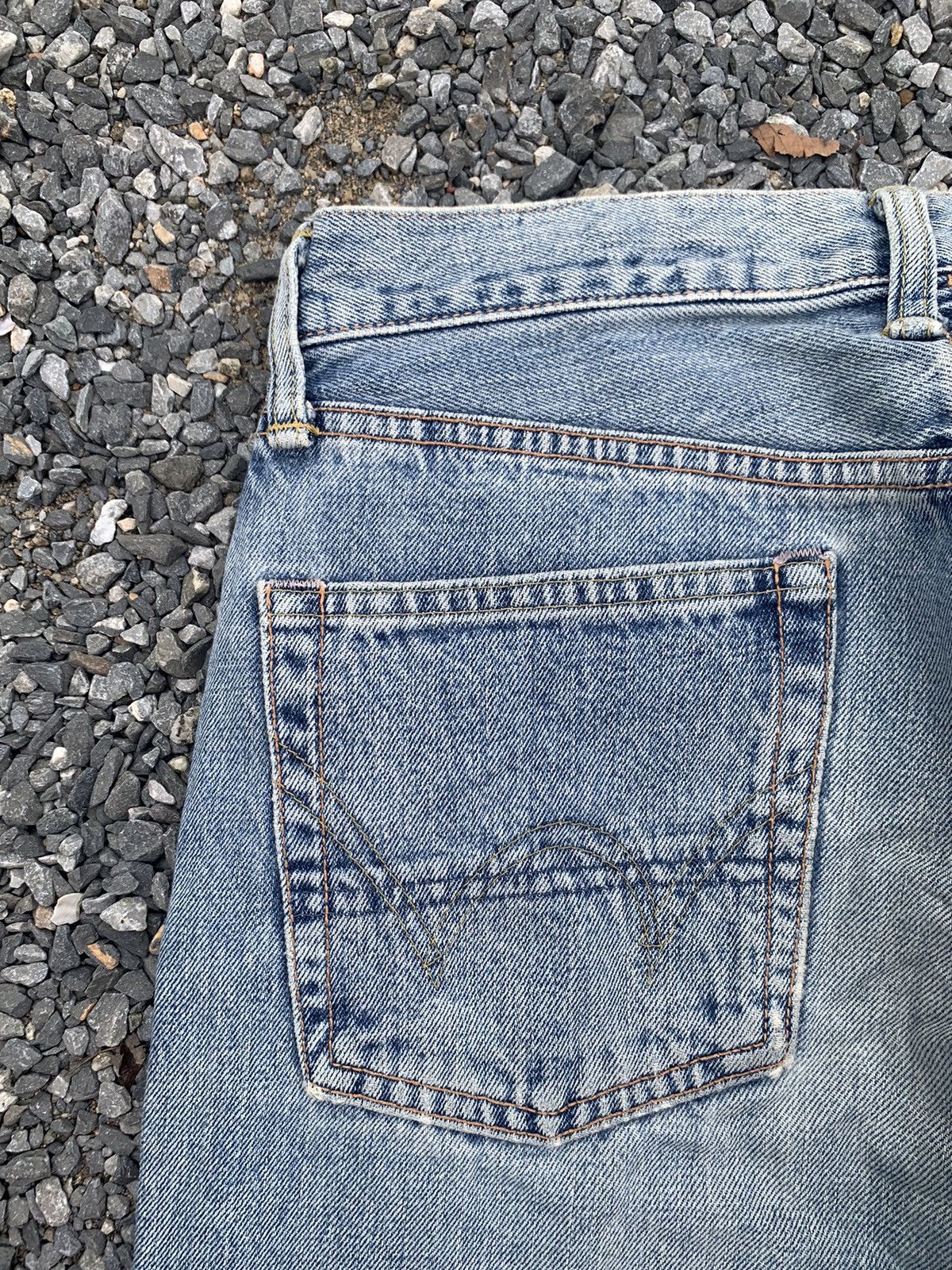 Kapital VINTAGE EDWIN 505XX SELVEDGE FADED JAPANESE DISTRESSED DENIM Size US 30 / EU 46 - 14 Thumbnail