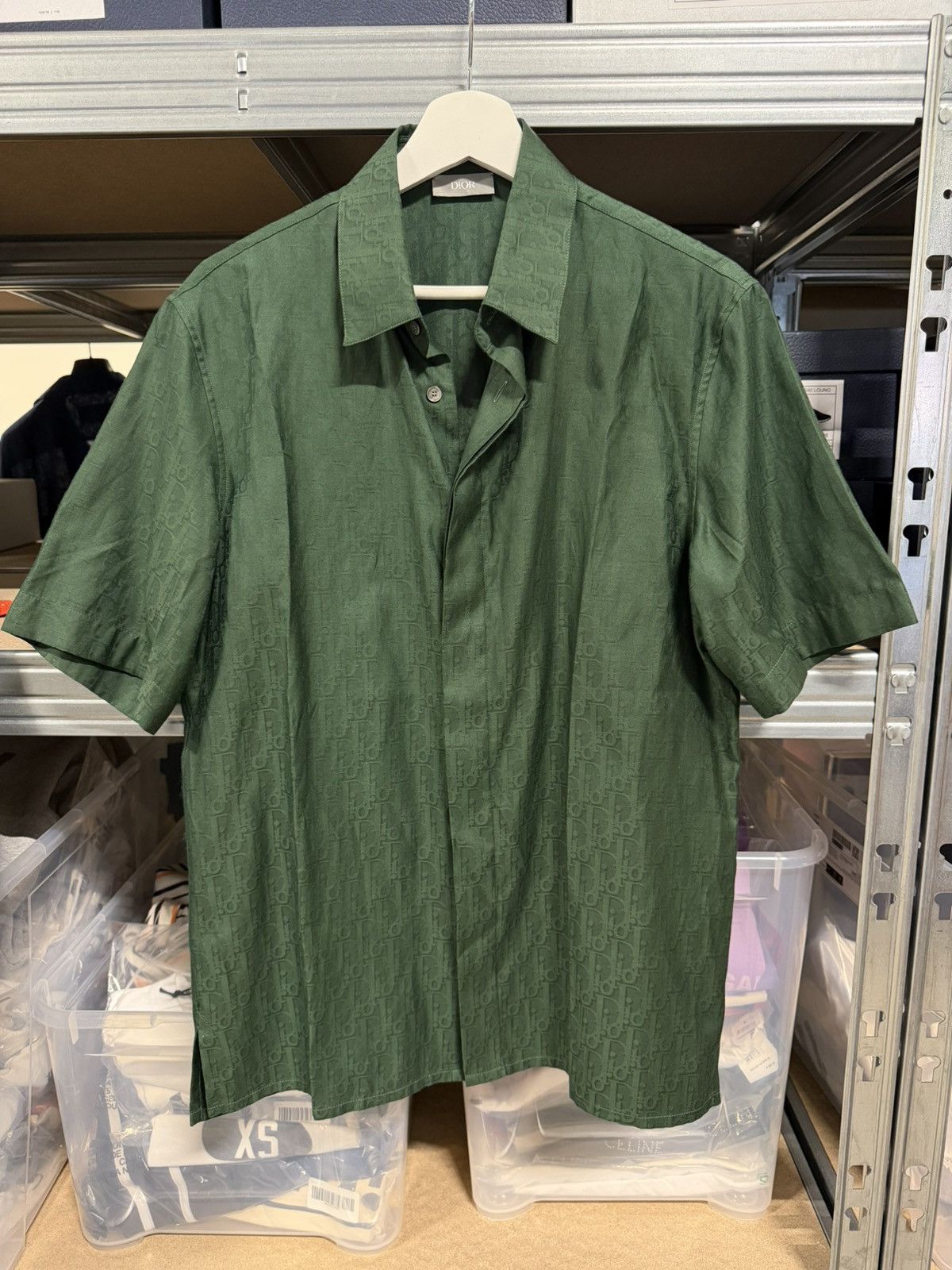 Dior Dior Oblique Monogram Silk Shirt NEW 1800$ Size US M / EU 48-50 / 2 - 1 Thumbnail