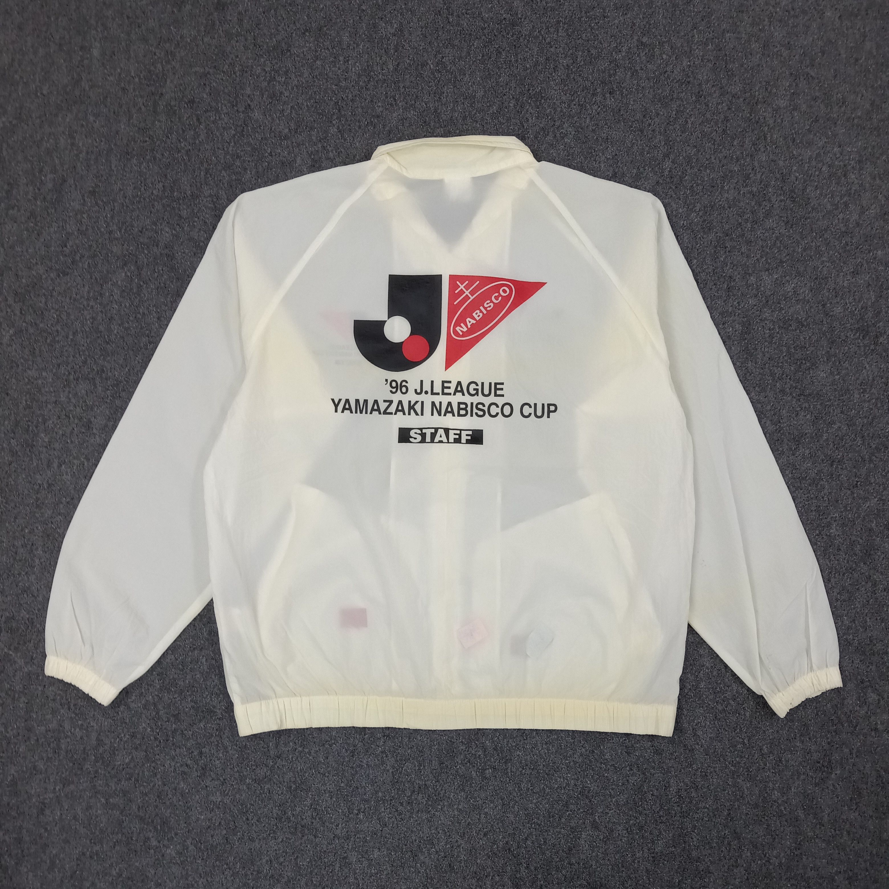 Puma × Vintage Puma Japan Football 1996 Yamazaki Nabisco Cup Jacket C231N2 Size US L / EU 52-54 / 3 - 1 Thumbnail