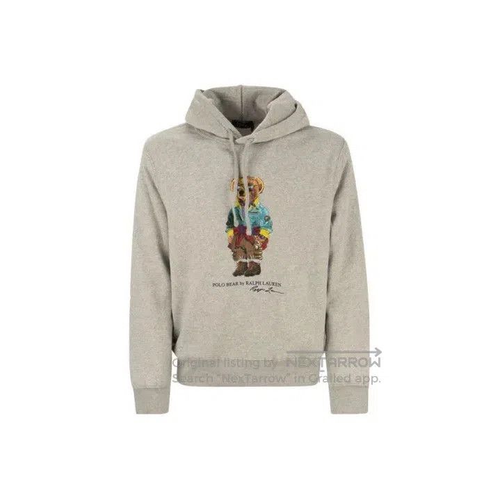 Polo Ralph Lauren Polo Ralph Lauren Bear Print Long Sleeve Hoodie. Size US L / EU 52-54 / 3 - 1 Thumbnail