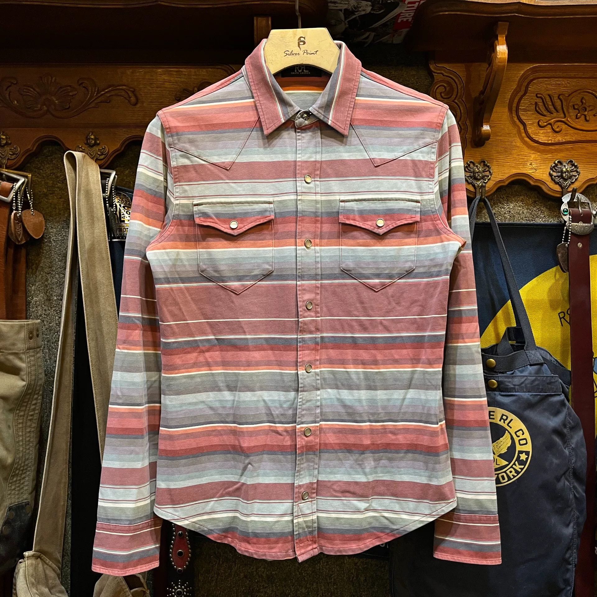 RRL Ralph Lauren RRL Rainbow Shirt Ralph Lauren Size US S / EU 44-46 / 1 - 1 Thumbnail