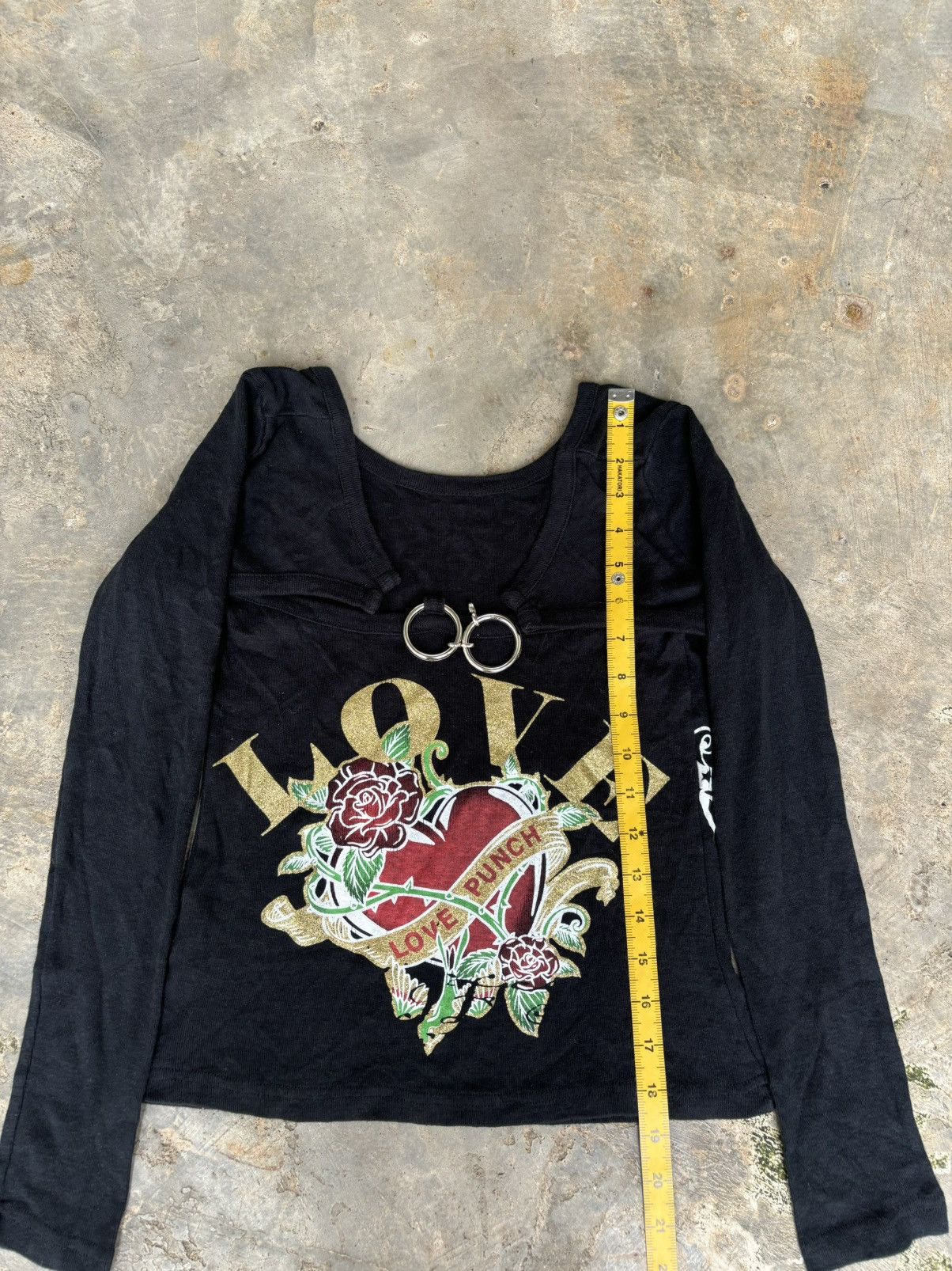 Hysteric Glamour × If Six Was Nine × Japanese Brand Y2k MKR Love Punch Poem Skull Womens Punk Style Size M / US 6-8 / IT 42-44 - 12 Thumbnail