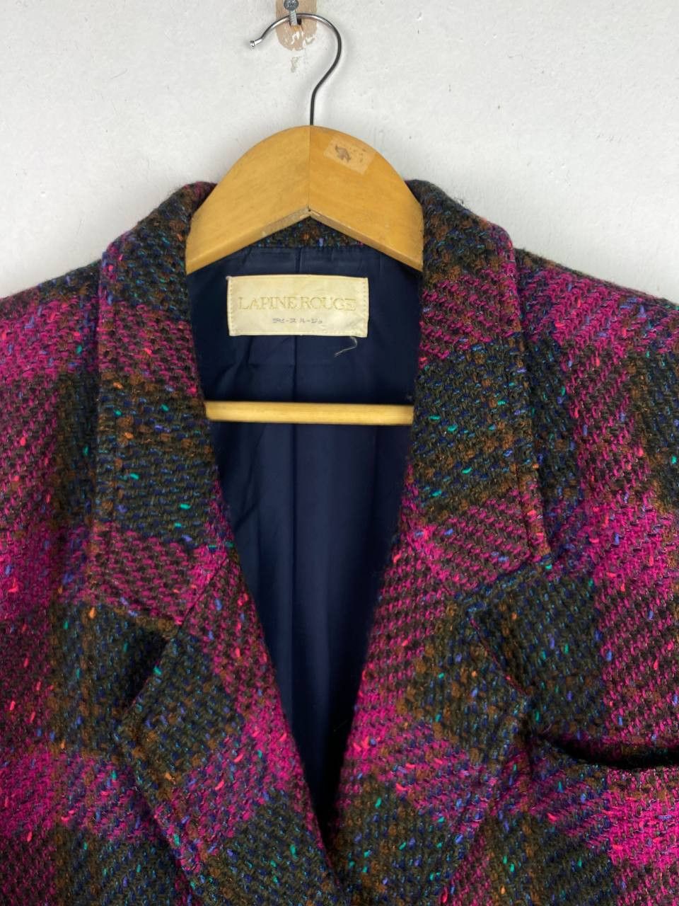 Japanese Brand × Vintage vintage japanese brands wool knitted jacket very nice design Size XL / US 12-14 / IT 48-50 - 2 Thumbnail