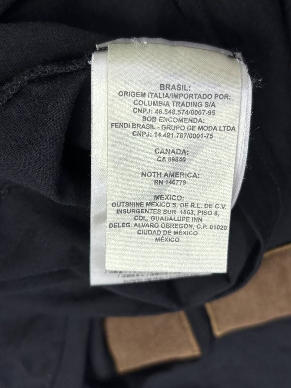Fendi Fendi FF T-Shirt Size US XL / EU 56 / 4 - 7 Thumbnail