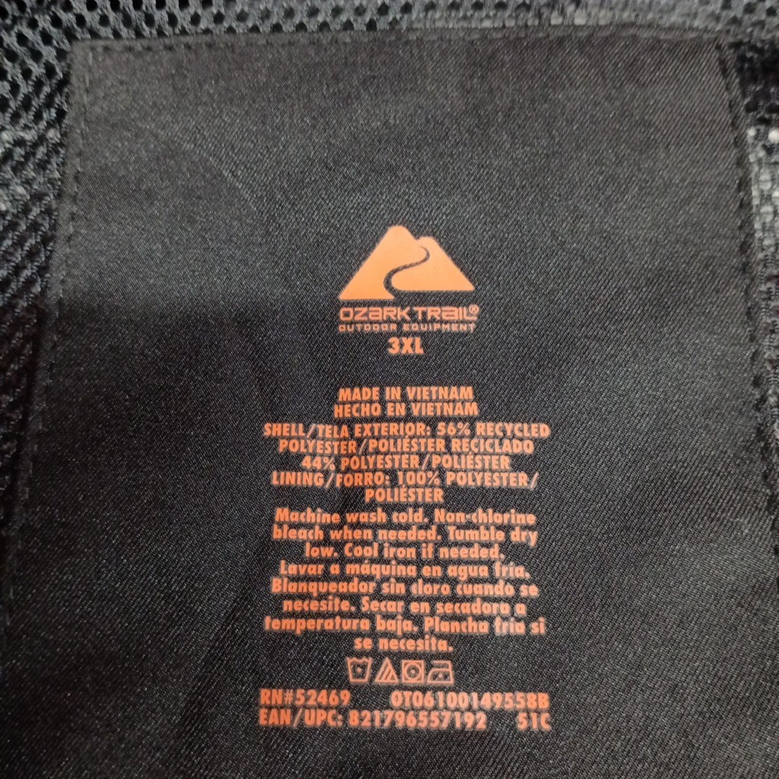 Other Ozark Trail Rain Jacket Men's Size 3XL Black Waterproof Hood Size US XXL / EU 58 / 5 - 6 Thumbnail