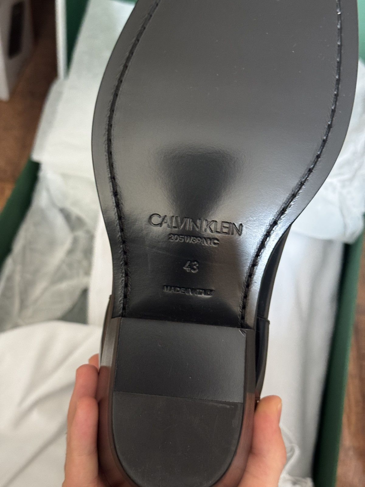 Calvin Klein 205W39NYC Calvin Klein 205W39NYC Steel Toe Leather Boots Size US 10 / EU 43 - 7 Thumbnail