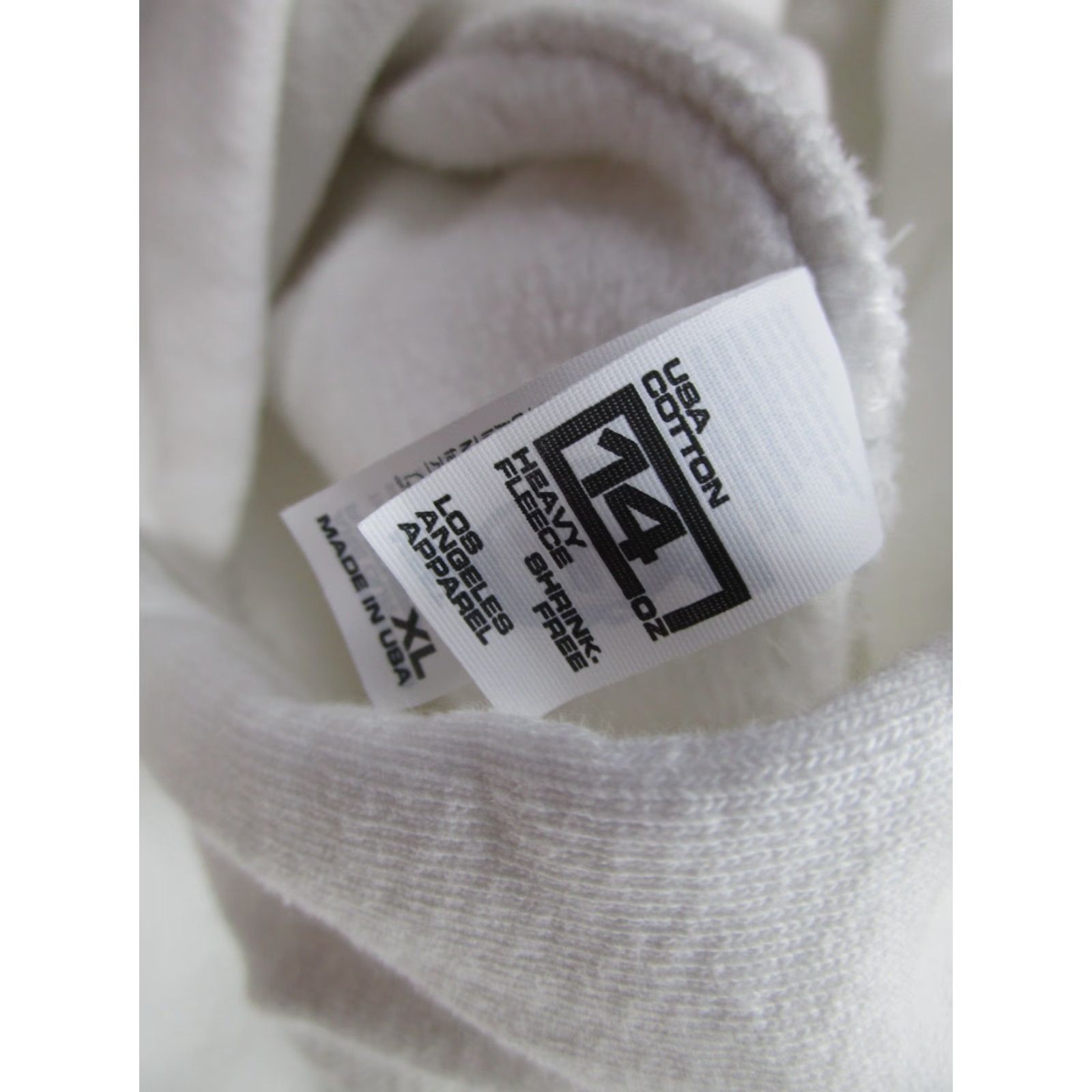 Los Angeles Apparel Los Angeles Apparel Hoodie Mens XL White Heavy Oversized 14oz Baggy Pullover Spot Size US XL / EU 56 / 4 - 6 Thumbnail