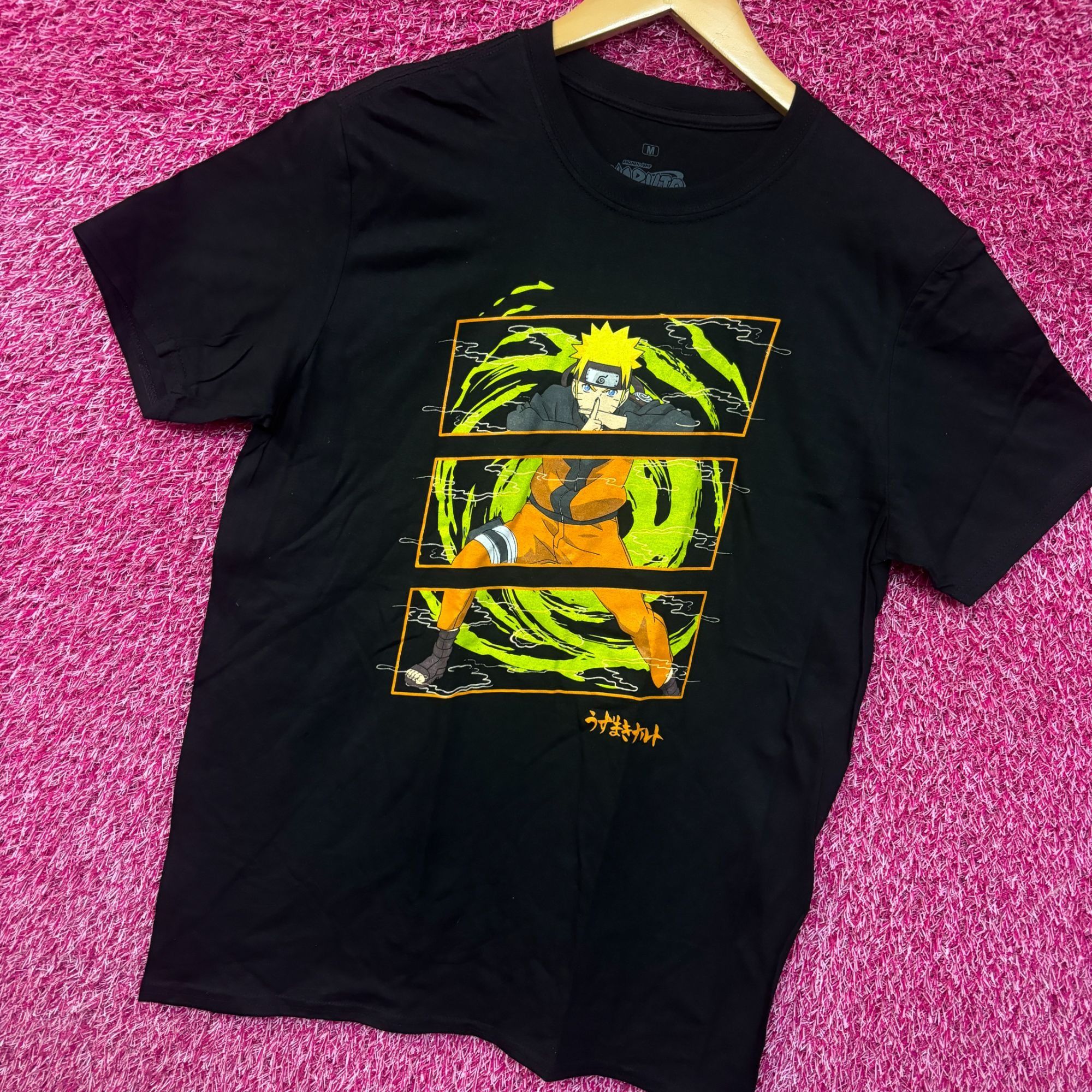 Anime Naruto Green Portal Anime T-shirt size medium Size US M / EU 48-50 / 2 - 3 Thumbnail
