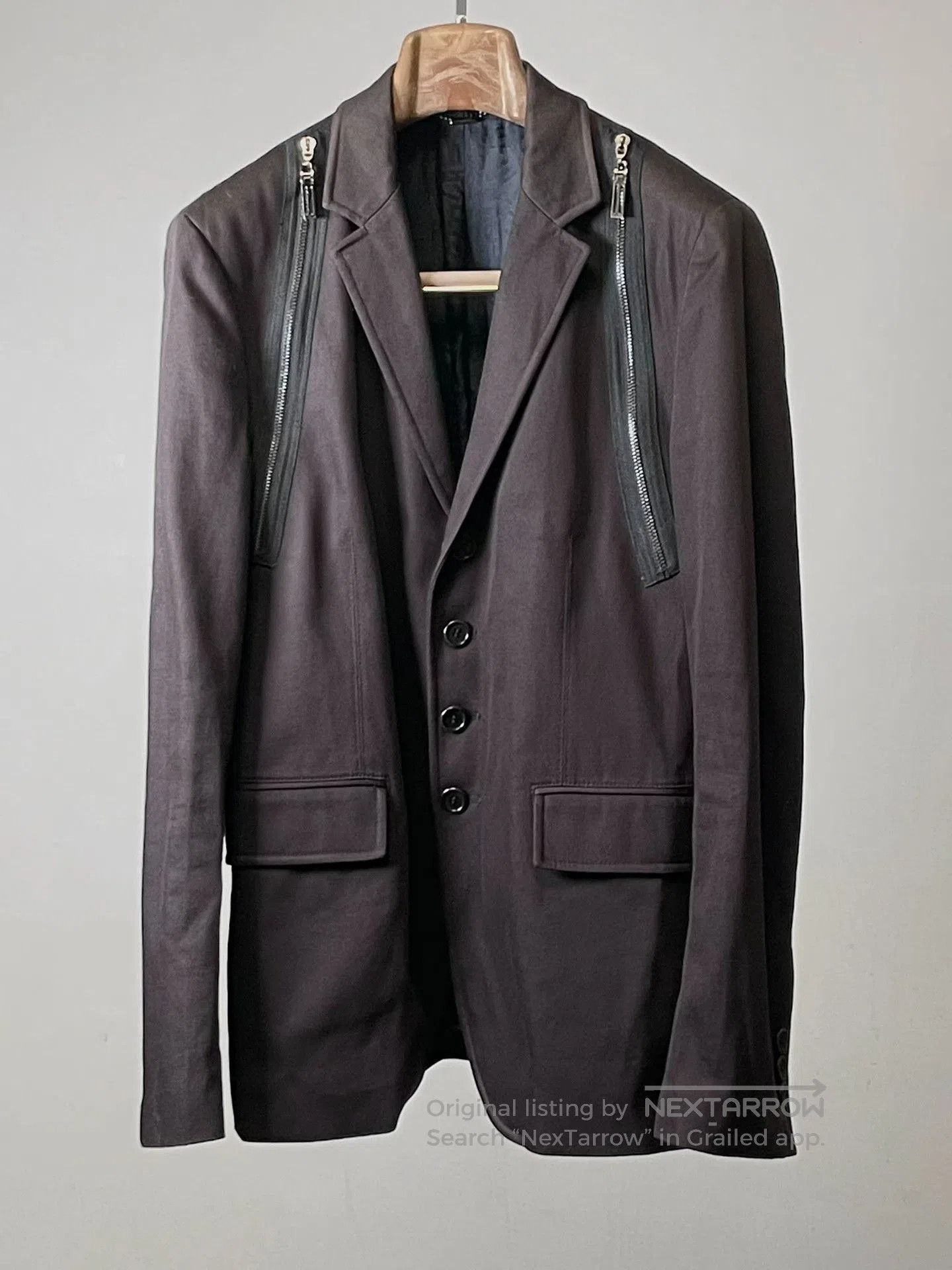 Dirk Bikkembergs Dirk Bikkembergs Double Zipper Suit Jacket. Size US M / EU 48-50 / 2 - 4 Thumbnail
