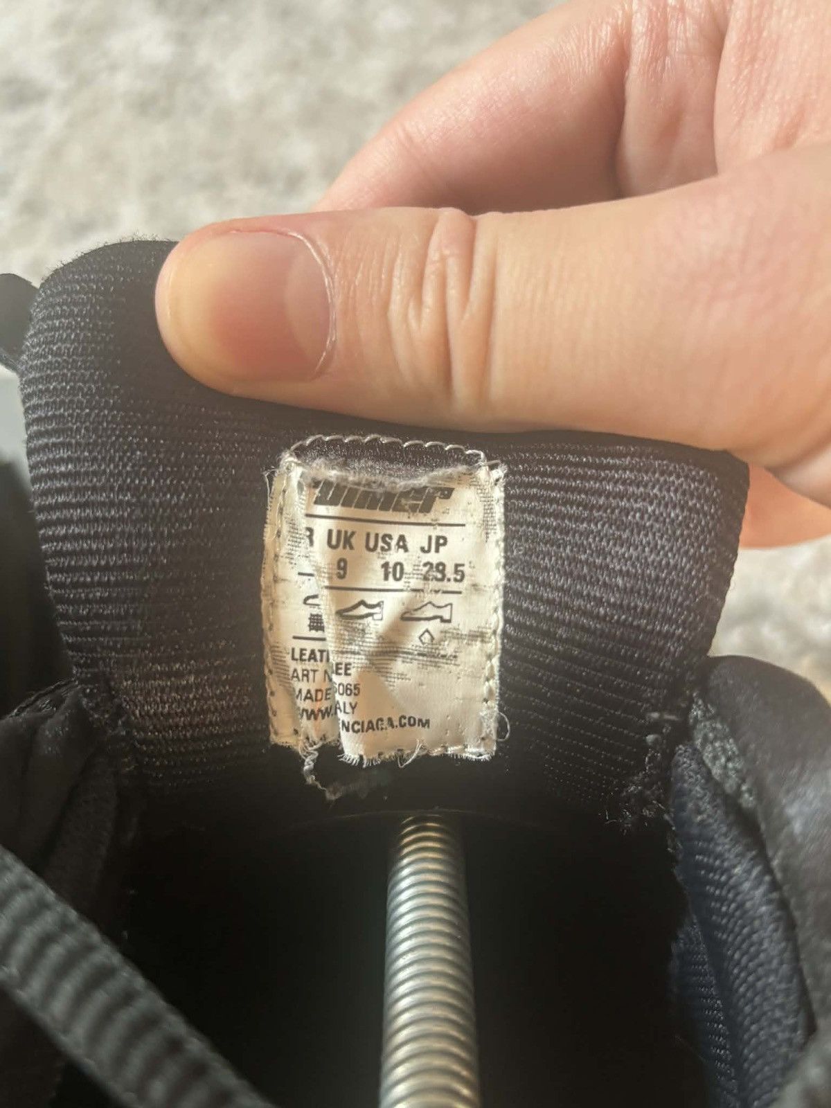 Balenciaga Balenciaga Runner Black 43 US 10 Size US 10 / EU 43 - 8 Thumbnail