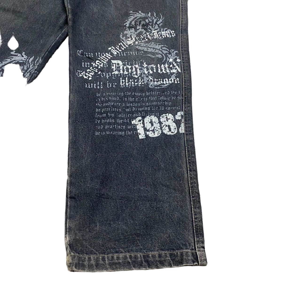 Vintage Vintage Dogtown Denim Baggy Pants Size US 32 / EU 48 - 8 Thumbnail