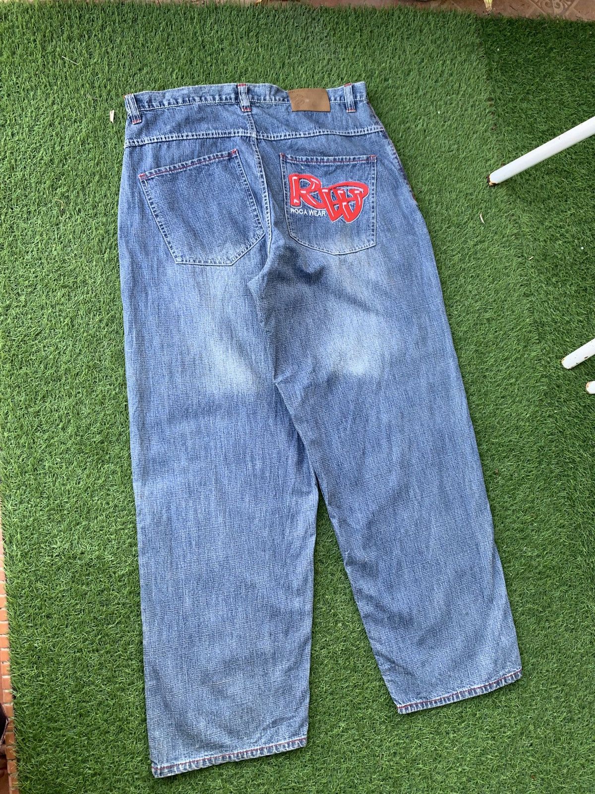Rocawear Vintage Roca Wear Baggy Rap Jeans Size US 36 / EU 52 - 1 Thumbnail
