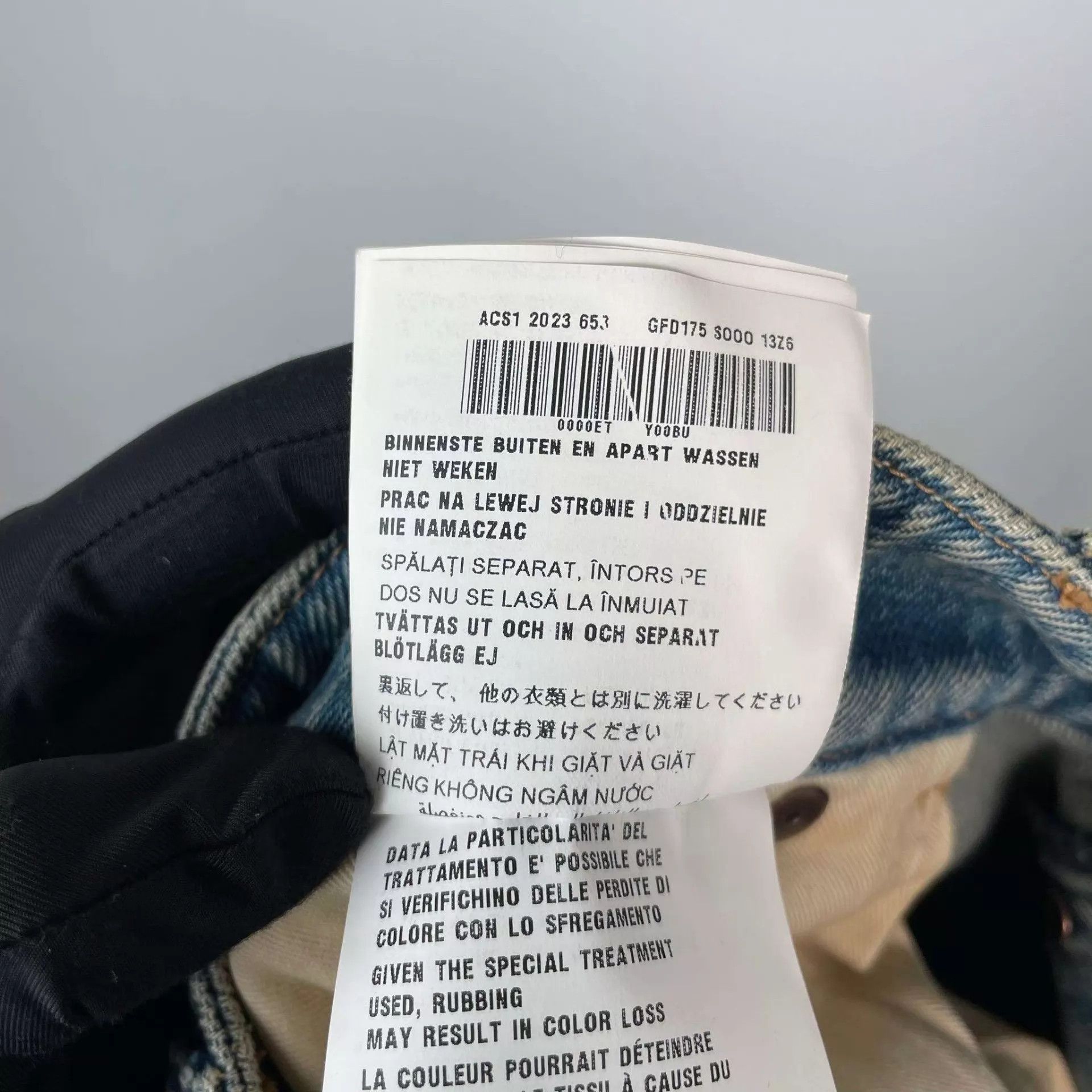 Prada Prada Denim Skirt 95 New 36s Size 25" / US 0 / IT 36 - 9 Thumbnail
