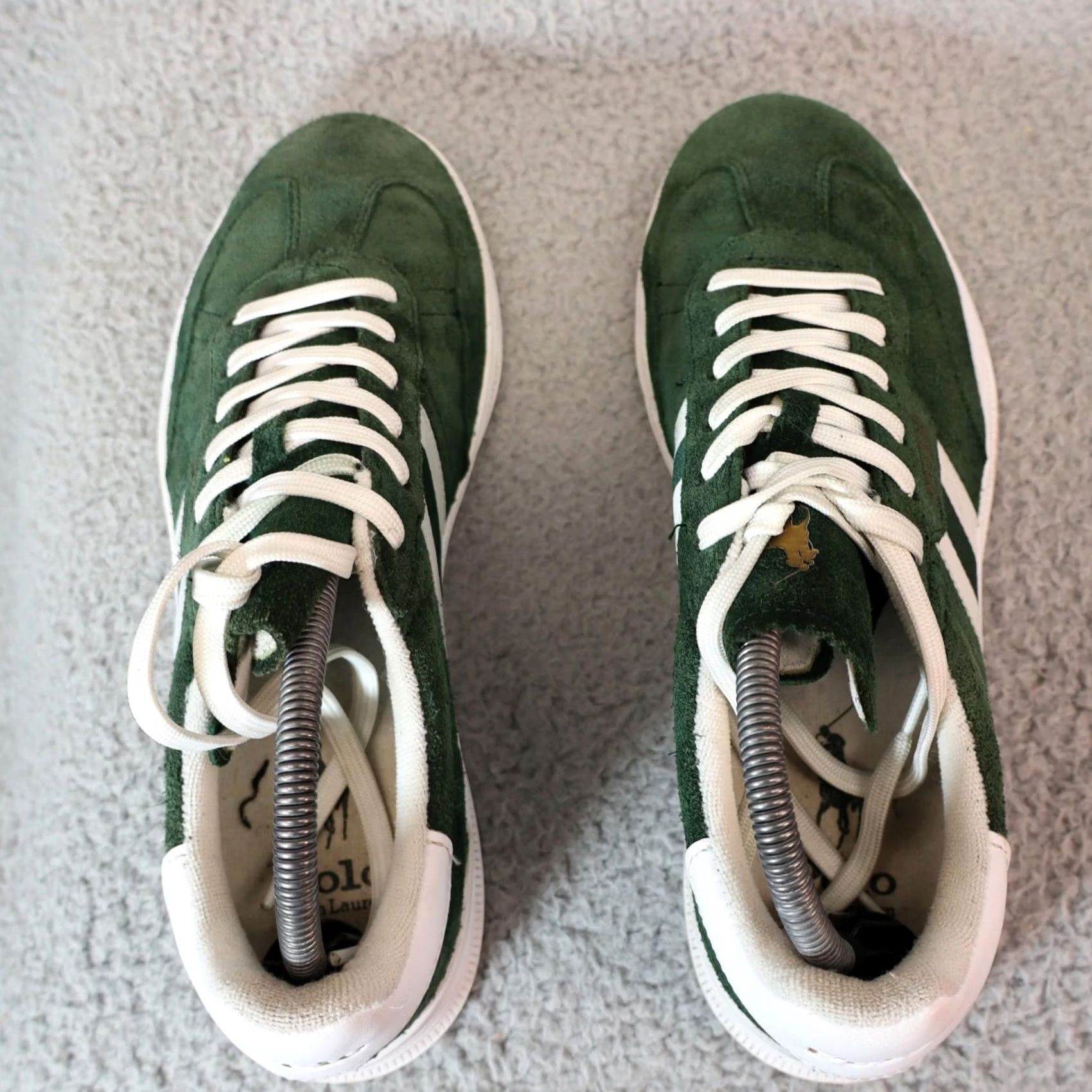 Ralph Lauren Ralph Lauren Men Green Leather Suede Sneaker 7.5 Size US M / EU 48-50 / 2 - 5 Thumbnail