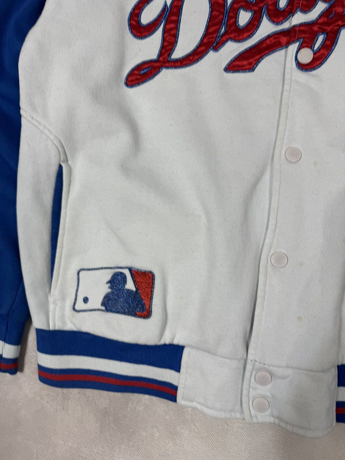 MLB Vintage LA Dodger Magestic Athletic Bomber Jacket Size US XL / EU 56 / 4 - 12 Thumbnail