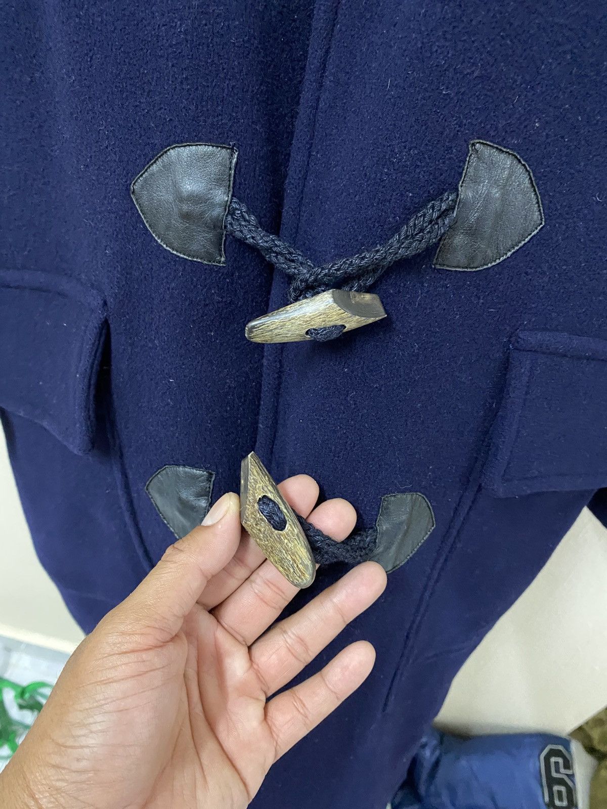 Issey Miyake RARE 🔥 I.S. Issey Miyake Navy Wool Duffle Coat Quilted Liner Size US M / EU 48-50 / 2 - 11 Thumbnail
