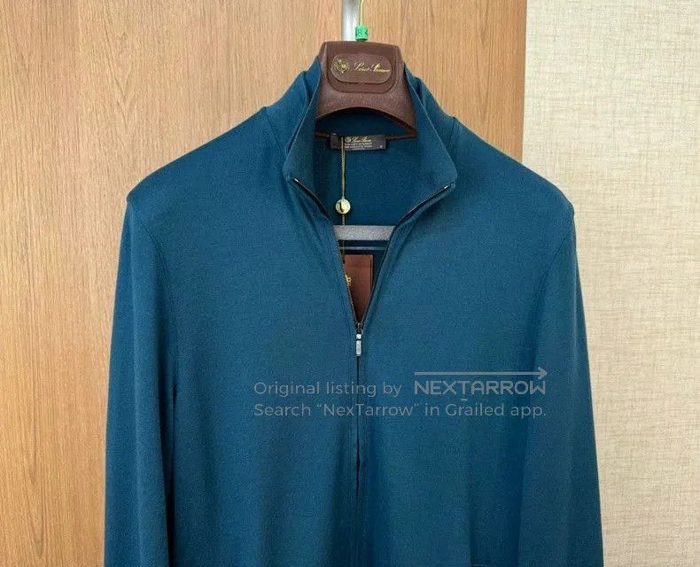 Loro Piana Loro Piana 12 Micron Knit Jacket. Size US S / EU 44-46 / 1 - 2 Thumbnail