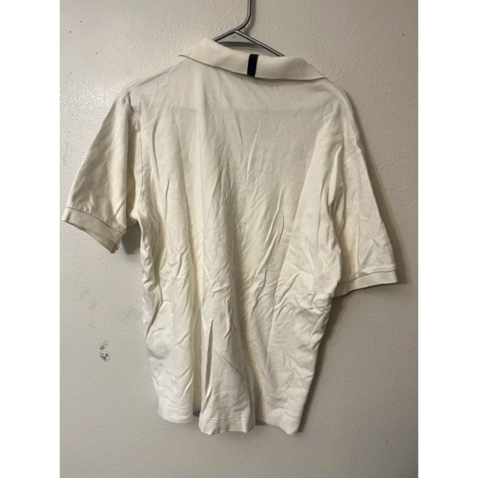 Nautica Nautica Mens Size Large White Shirt Polo Short Sleeve Solid Classic Fit Size US L / EU 52-54 / 3 - 2 Thumbnail
