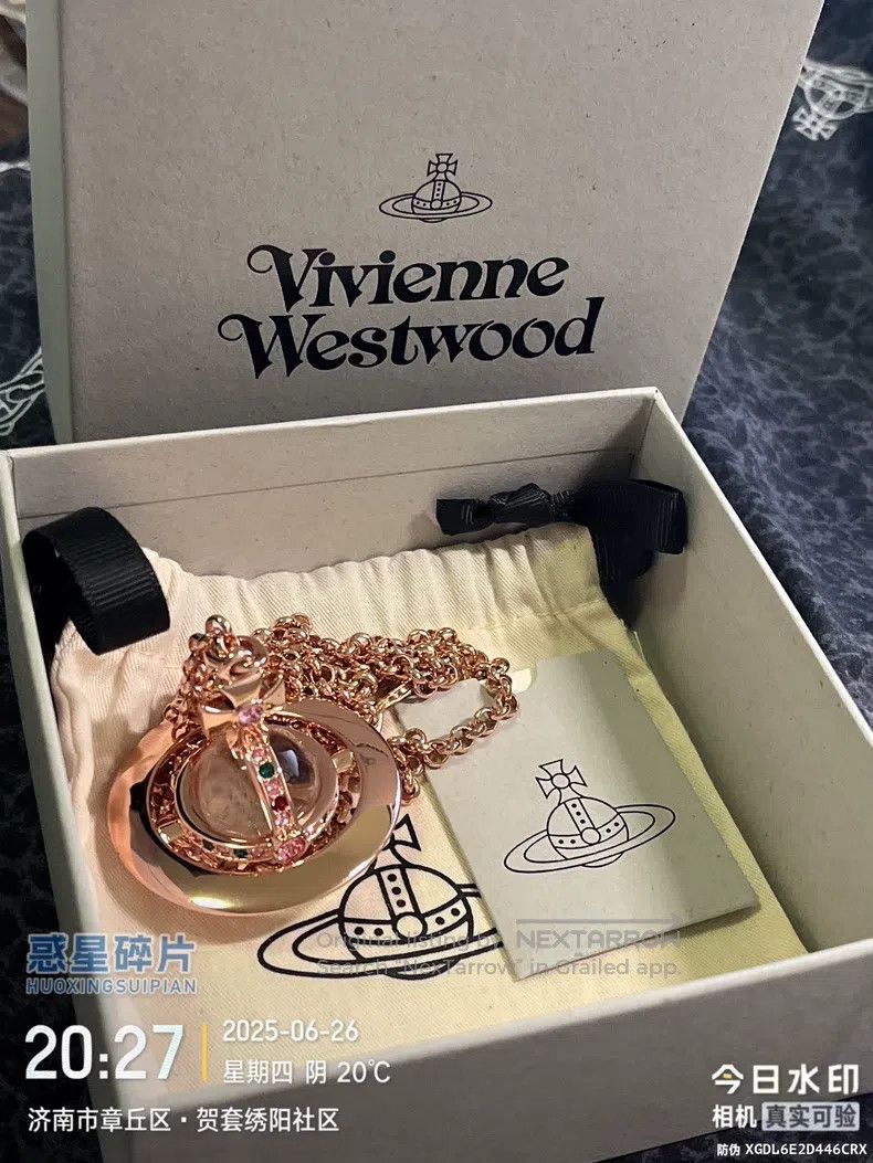 vivienne westwood Rose Gold and Pink Diamond Nearly New La