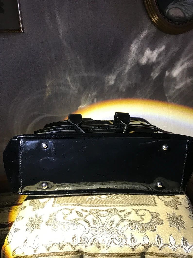 Other Vintage Armani Jeans Black Bag Handbag Size ONE SIZE - 9 Thumbnail