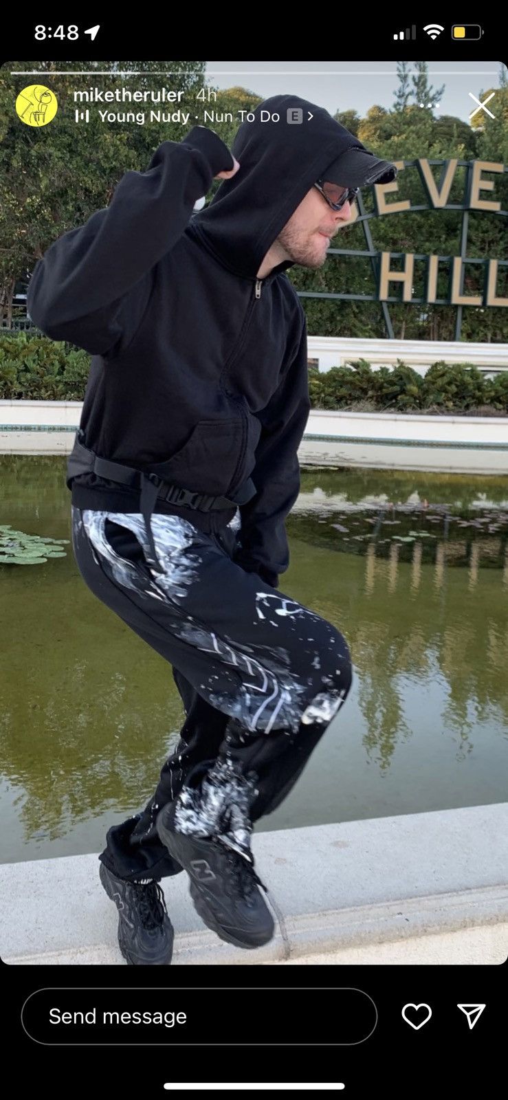Balenciaga Fall 21 Painter Sweatpants Size US 30 / EU 46 - 7 Thumbnail