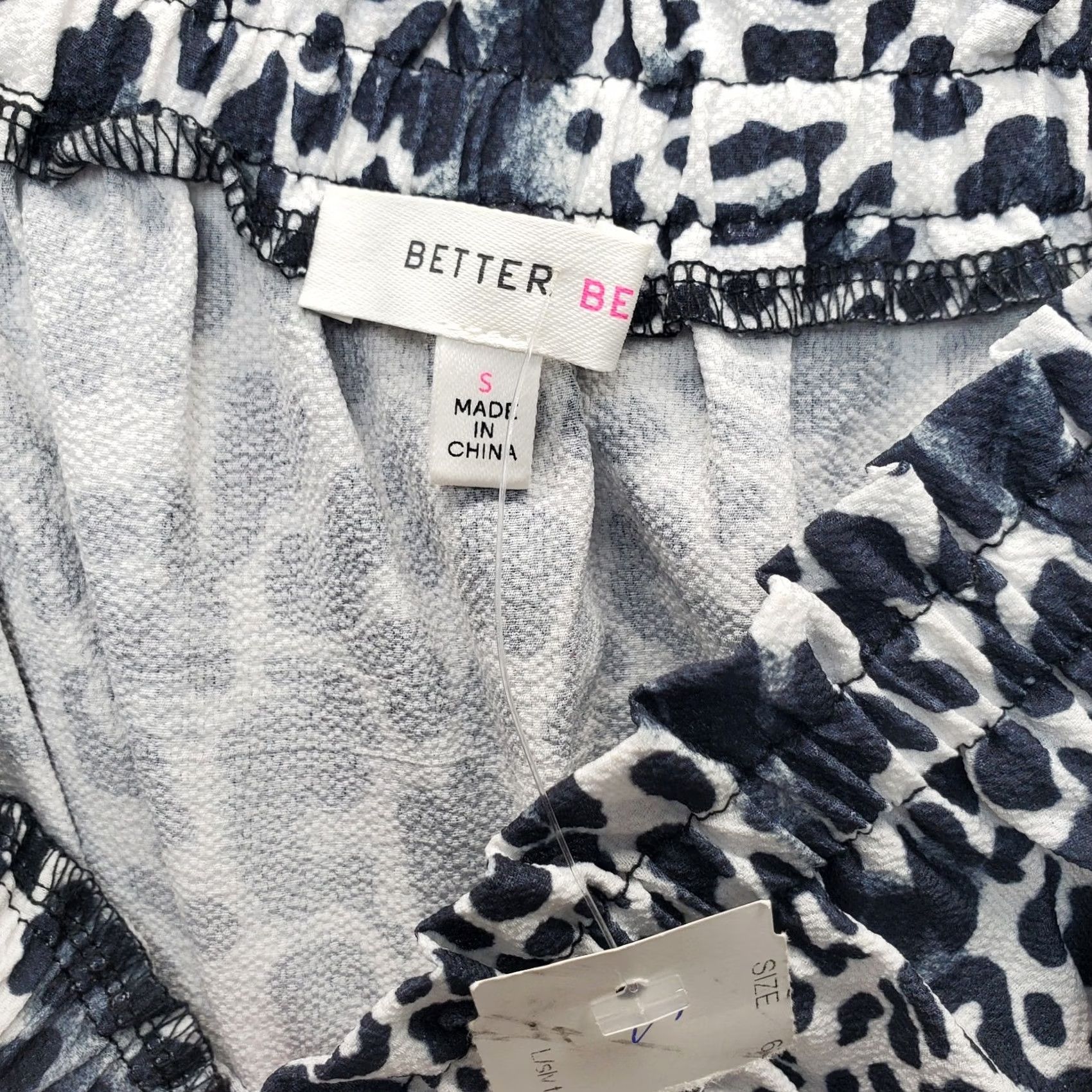 Vintage Better Be Blouse Womens Size S Womens Leopard Print Off the Shoulder High Low Round Hem Blouse Size S / US 4 / IT 40 - 7 Thumbnail