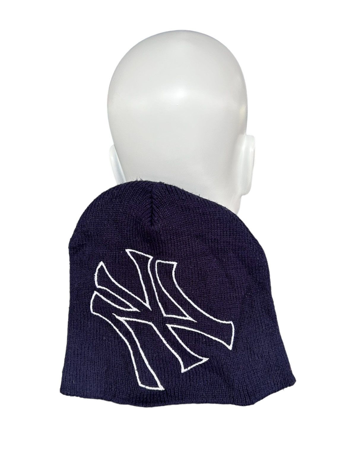 Japanese Brand × Vintage Vintage MLB Big Logo Beanie Hats Snowcap Size ONE SIZE - 2 Thumbnail