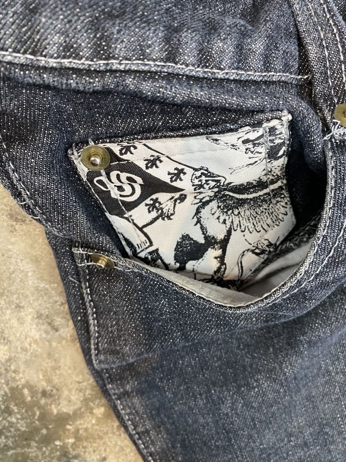 Beauty Beast × If Six Was Nine × Japanese Brand undefined japanese grunge struggle wear jeans pant Size US 32 / EU 48 - 4 Thumbnail