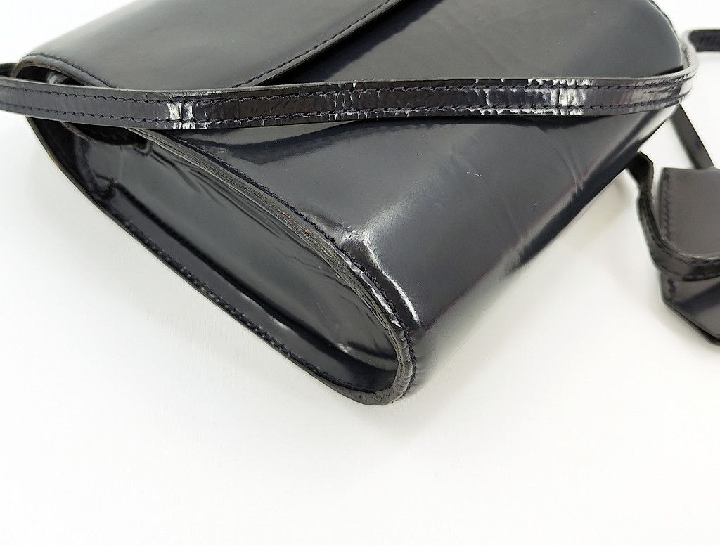 Marques'Almeida MARQUES ALMEIDA full leather glossy sling bag Size ONE SIZE - 6 Thumbnail